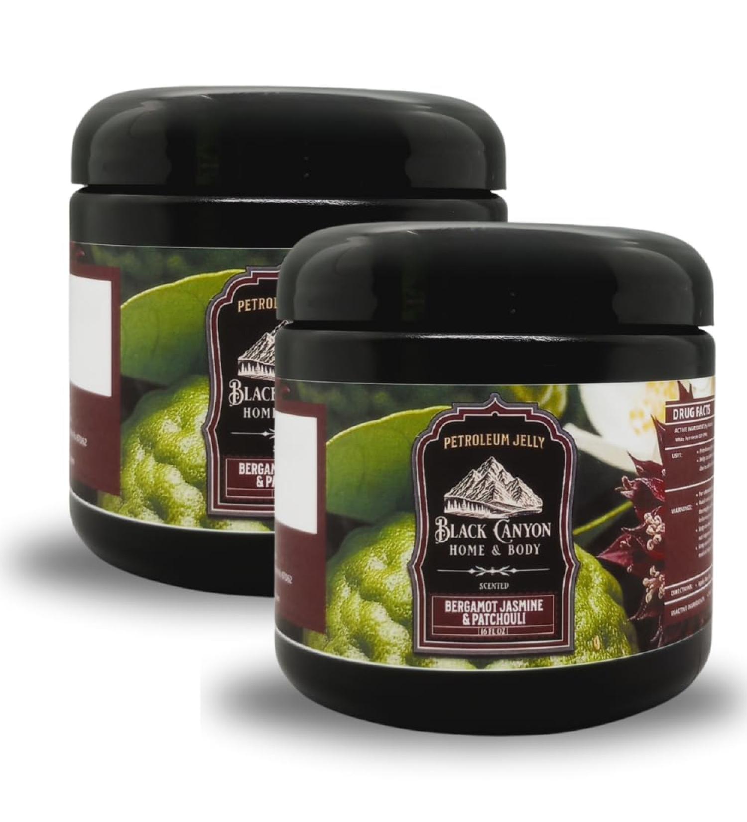 Black Canyon Bergamot Jasmine & Patchouli Scented Petroleum Jelly For Skin 16 Oz (2 Pack) - Buy Online on GoSupps.com