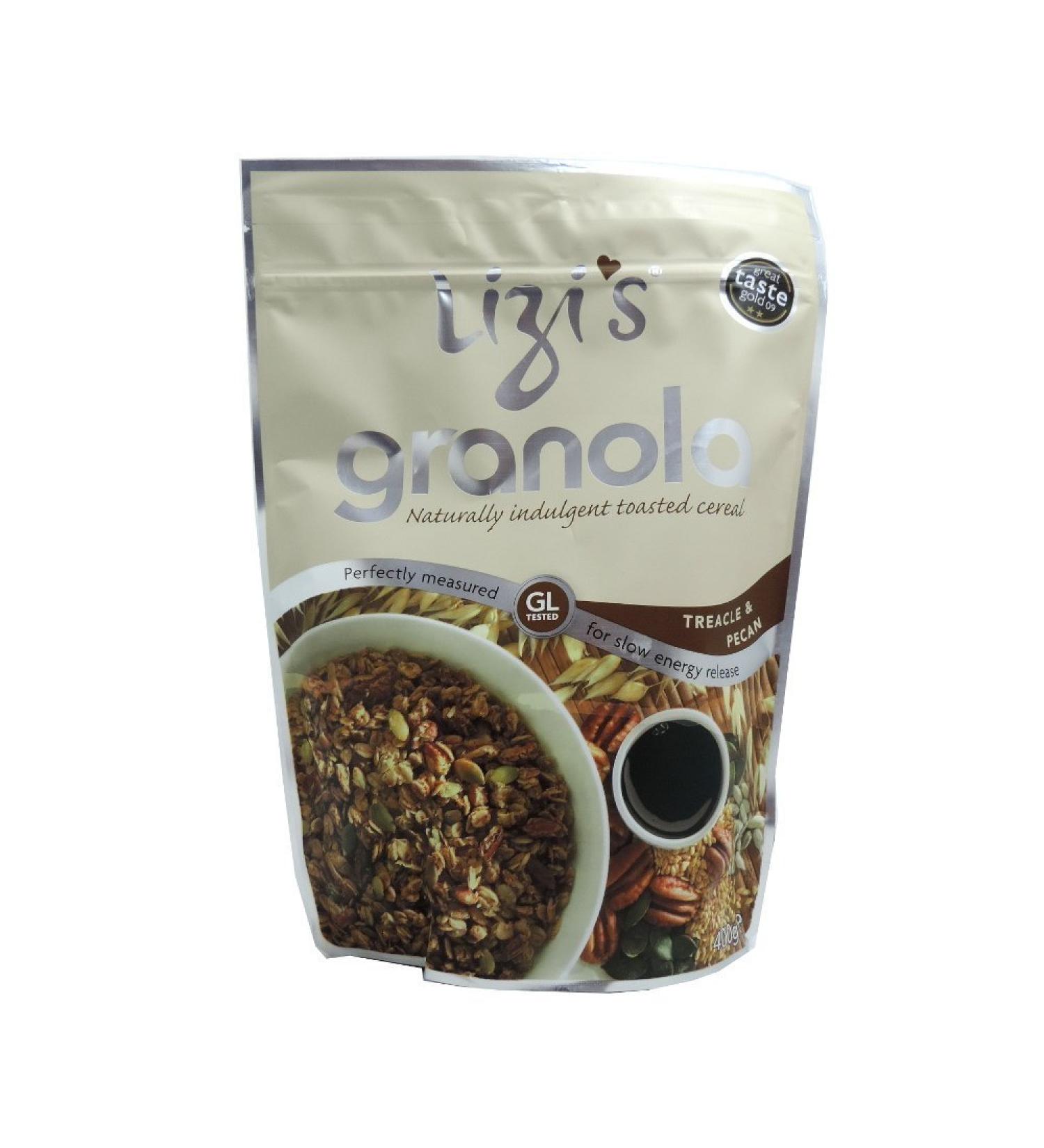 Lizi's Granola - Treacle & Pecan - 400g (Case of 8)