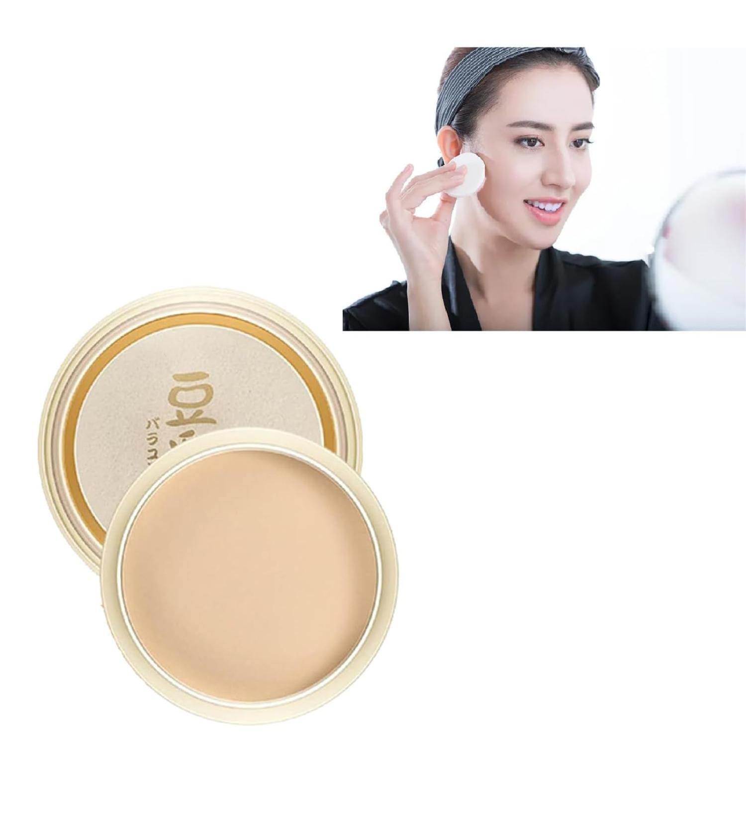 Concealing and Setting Soy Milk Powder Long Lasting Oil Control Face Foundation Waterproof Anti-Sweat Foundation Soy Milk Powder Foundation F - Buy Online on GoSupps.com