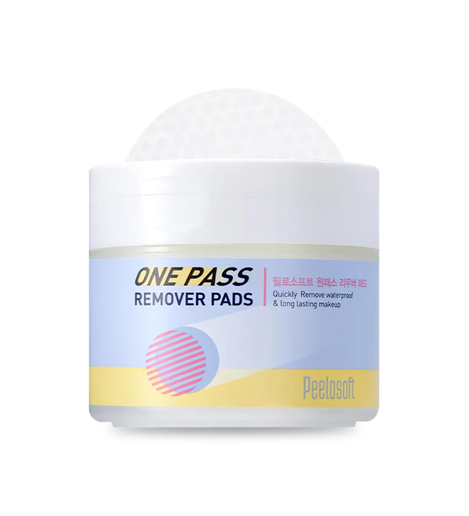 Peelosoft One Pass Makeup Remover & Cleansing Pads - Hypoallergenic Deep Cleansing Pads for Sensitive Skin - 50 Count Waterproof Makeup Remover - Buy Online on GoSupps.com