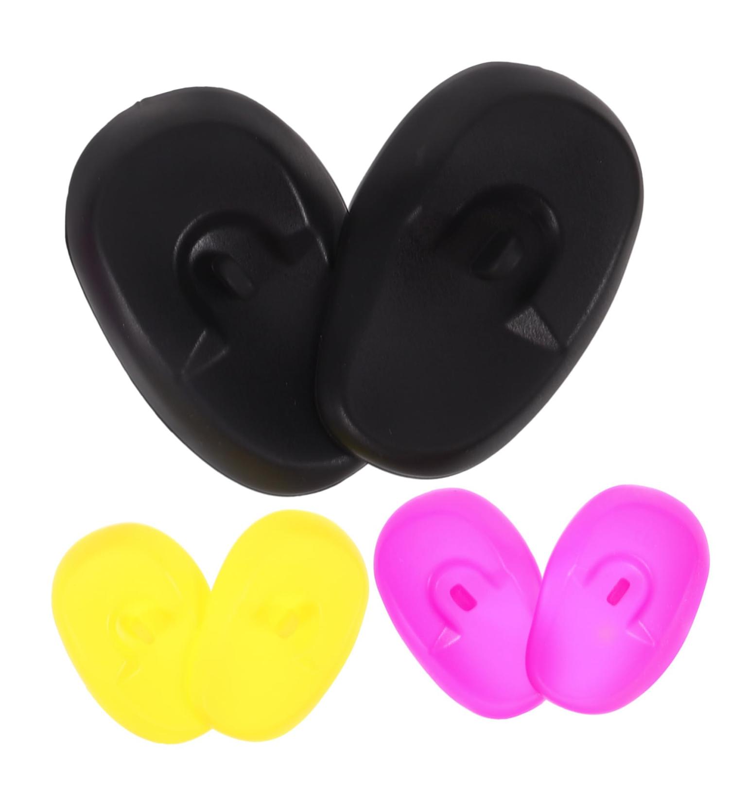 minkissy 3 Pairs Ear Shower Caps Ear Caps for Hair Dye Ear Cover Ear Protectors Hair Dye Earmuffs Ear Water Protection - Buy Online on GoSupps.com