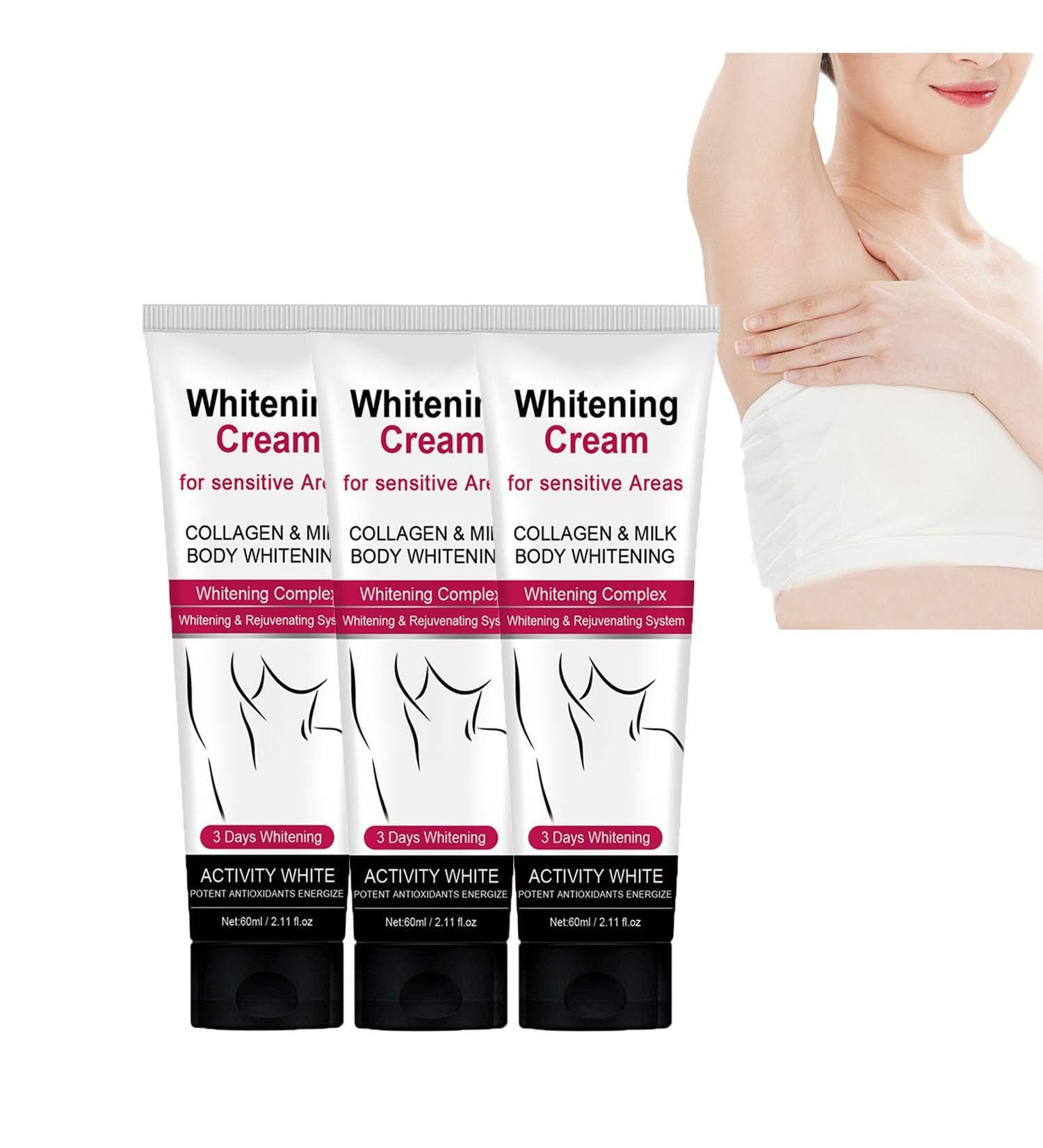 EXQST 50ml Luminess Radiance Whitening Cream Underarms Body & Private Area Whitening Cream Collagen Correcting Cream Dark Spots - Buy Online on GoSupps.com