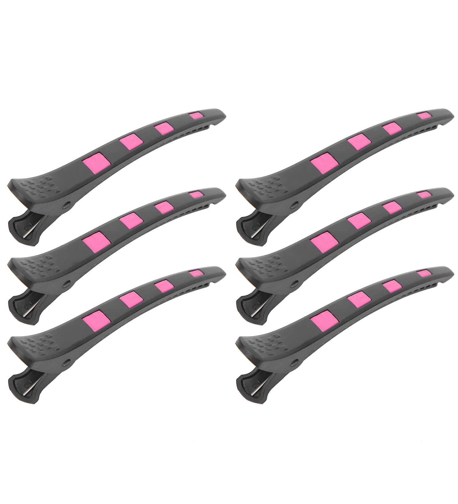 Duckbill Hair Clip Sectioning Clips Safe for Haircut for Applying Facial for Salon Hair Styling(Purple) - Buy Online on GoSupps.com