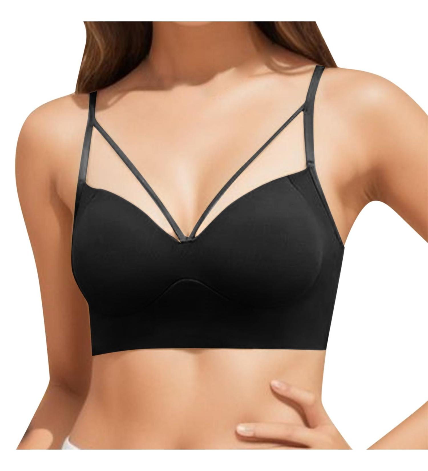 Buy BH Bustier Women - Cushion Tank Top for Small Breasts | Stylish & Comfortable Underbust Black Top - International Shipping Available - Buy Online on GoSupps.com