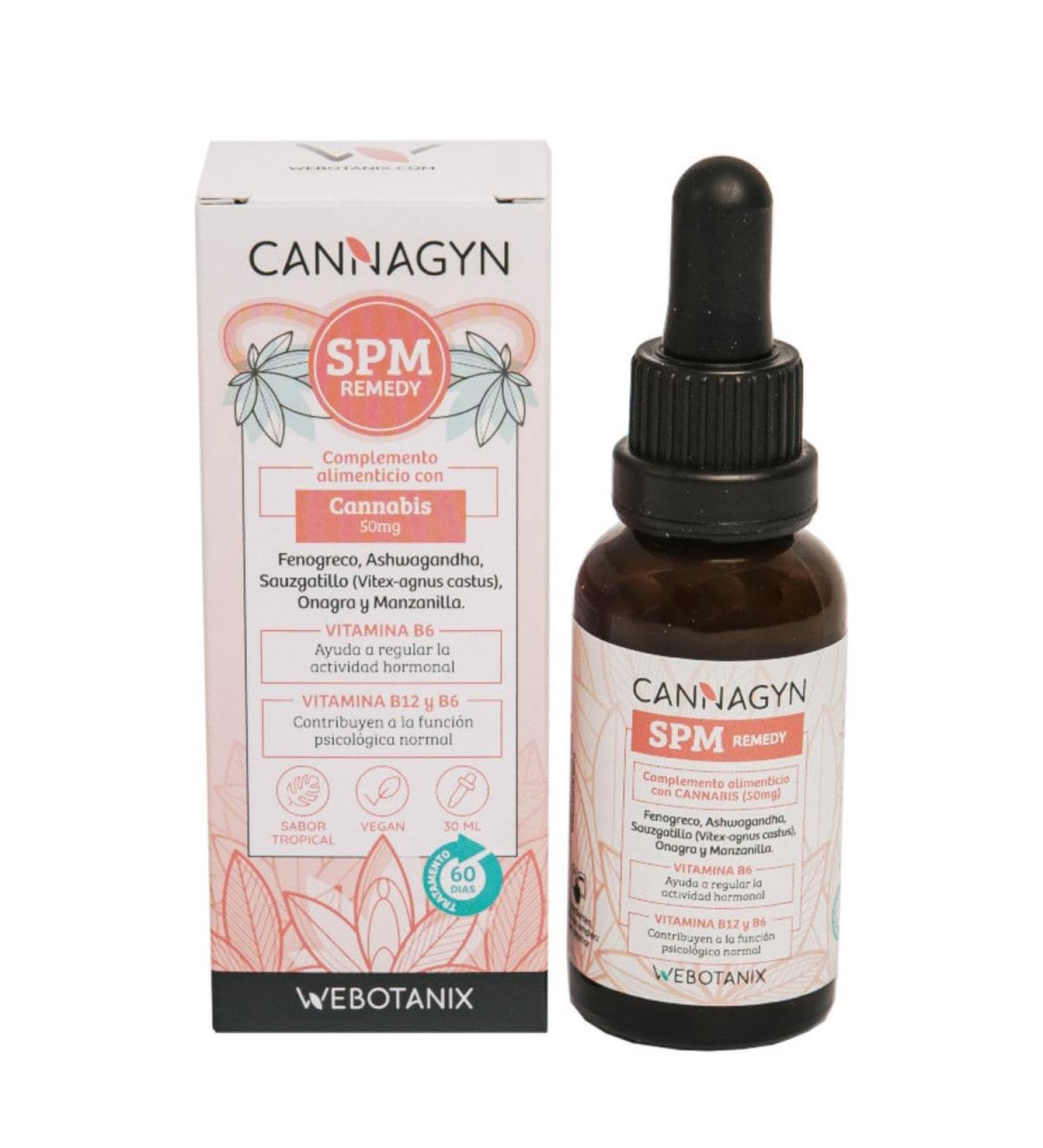 WeBotanix Cannagyn Pre-Menstrual Syndrome Remedy 30 ml