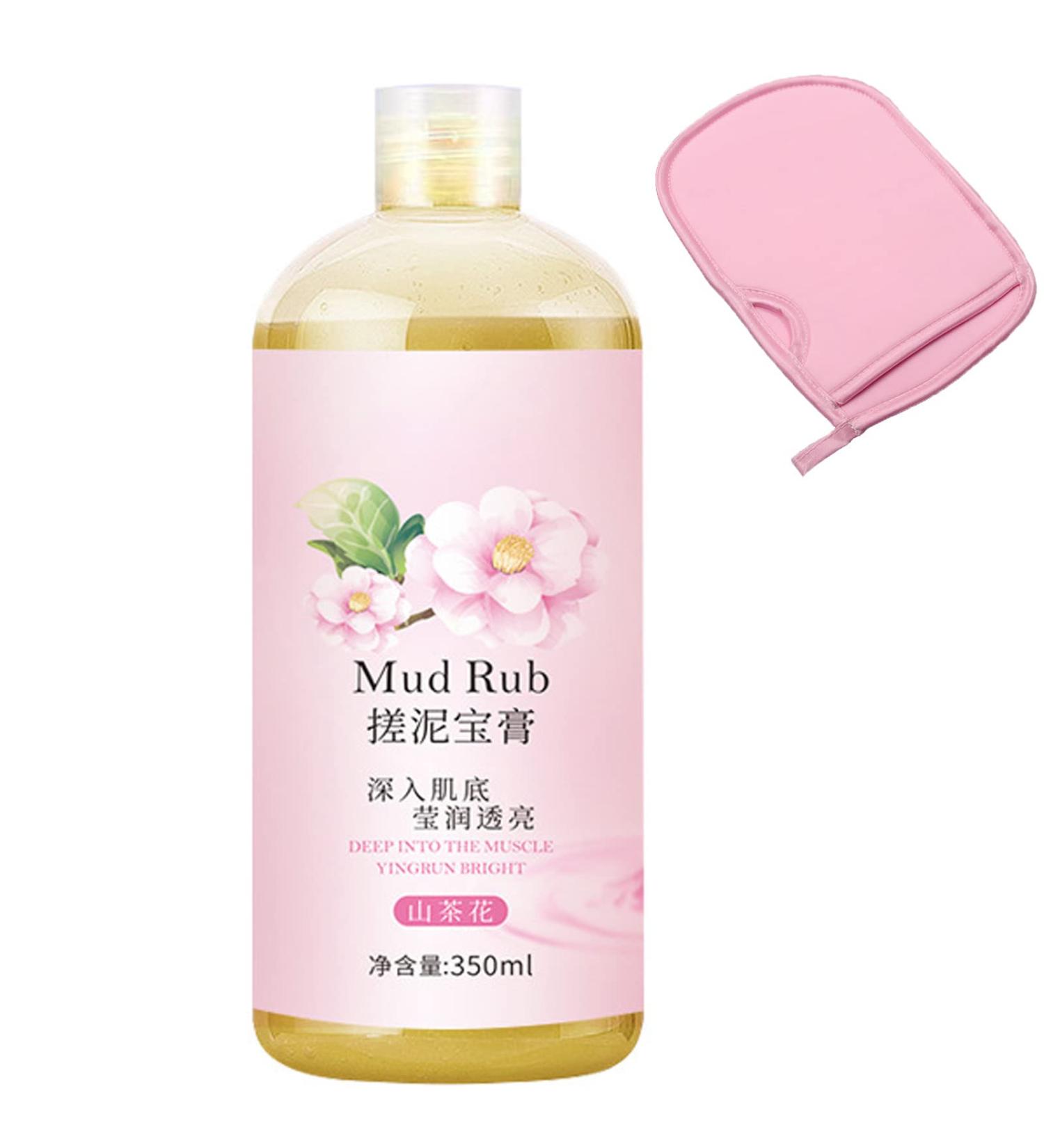 Camellia Rubbing Mud Cream - Gentle Exfoliating Gel for Whole Body - Buy Online on GoSupps.com