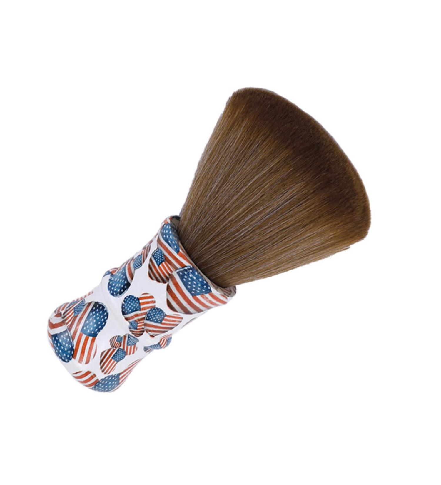 FRCOLOR 2 Pcs Professional Hair Cleansing Brush Set - Soft Fur Neck Duster & Hair Cutting Brush for Barbers - Perfect for Long Hair Care - Buy Online on GoSupps.com