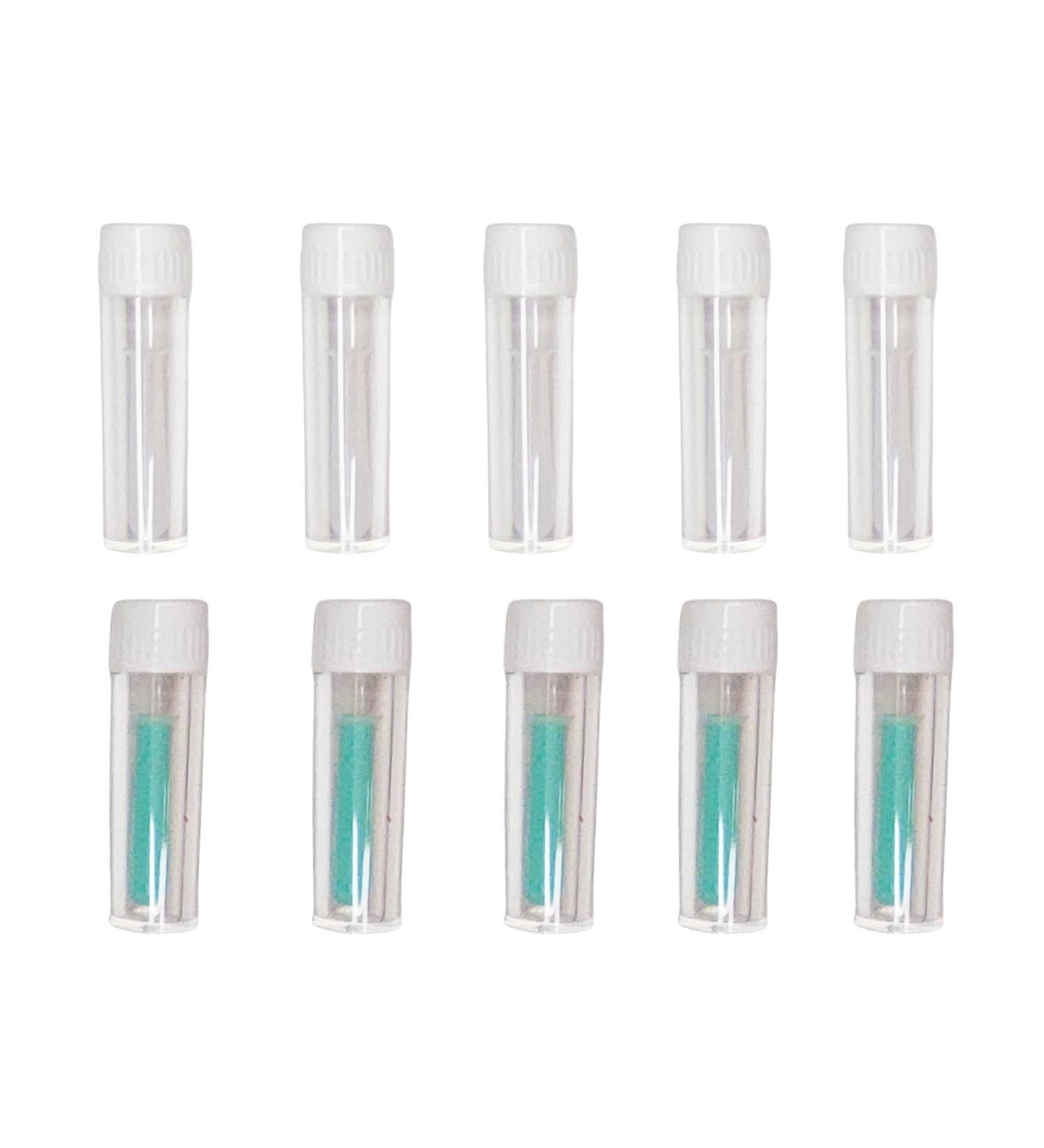 10pcs Portable Silicone Contact Lens Inserter Sticks & Travel Bottles - Colorful Care Set for Easy Use on the Go | CW0771 - Buy Online on GoSupps.com