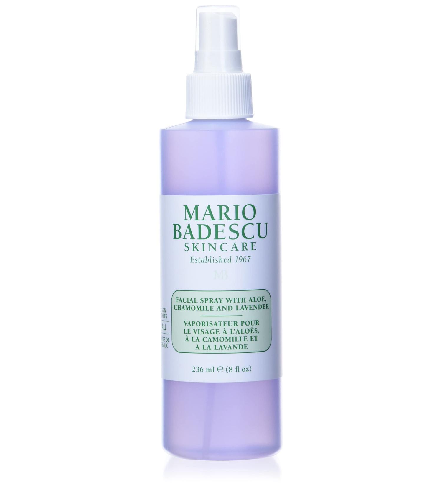Mario Badescu Facial Spray with Aloe Chamomile and Lavender 8 Fl Oz 236 ml (Pack of 1) - Buy Online on GoSupps.com
