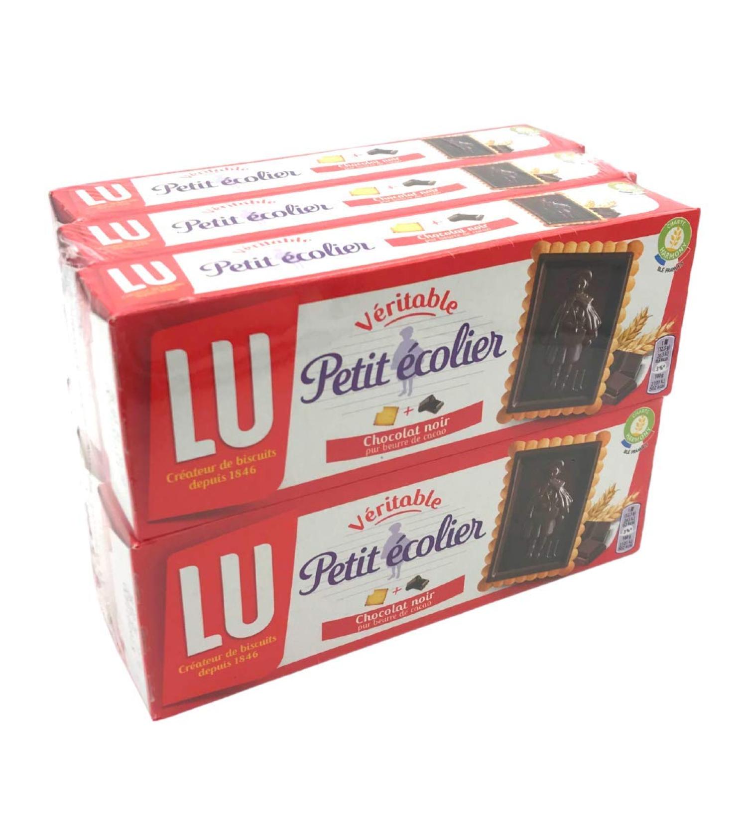 Lu Petit Ecolier Dark Chocolate Biscuits 150g x 6