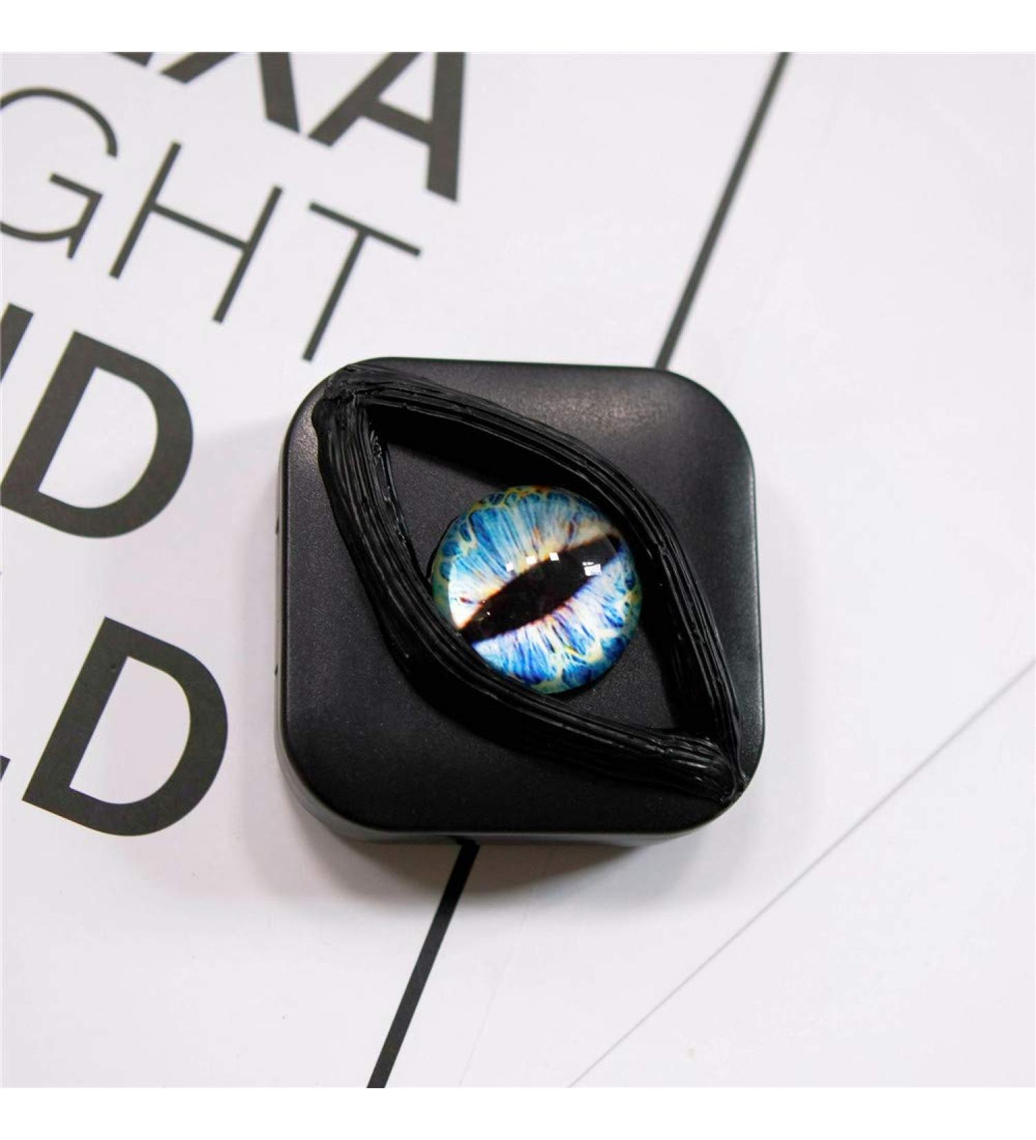 Horror Eye Contact Lens Case Portable Contact Lens Box Kit with Mirror with Make Up Mirror Women Companion Box Travel Kit Box 05 - Buy Online on GoSupps.com