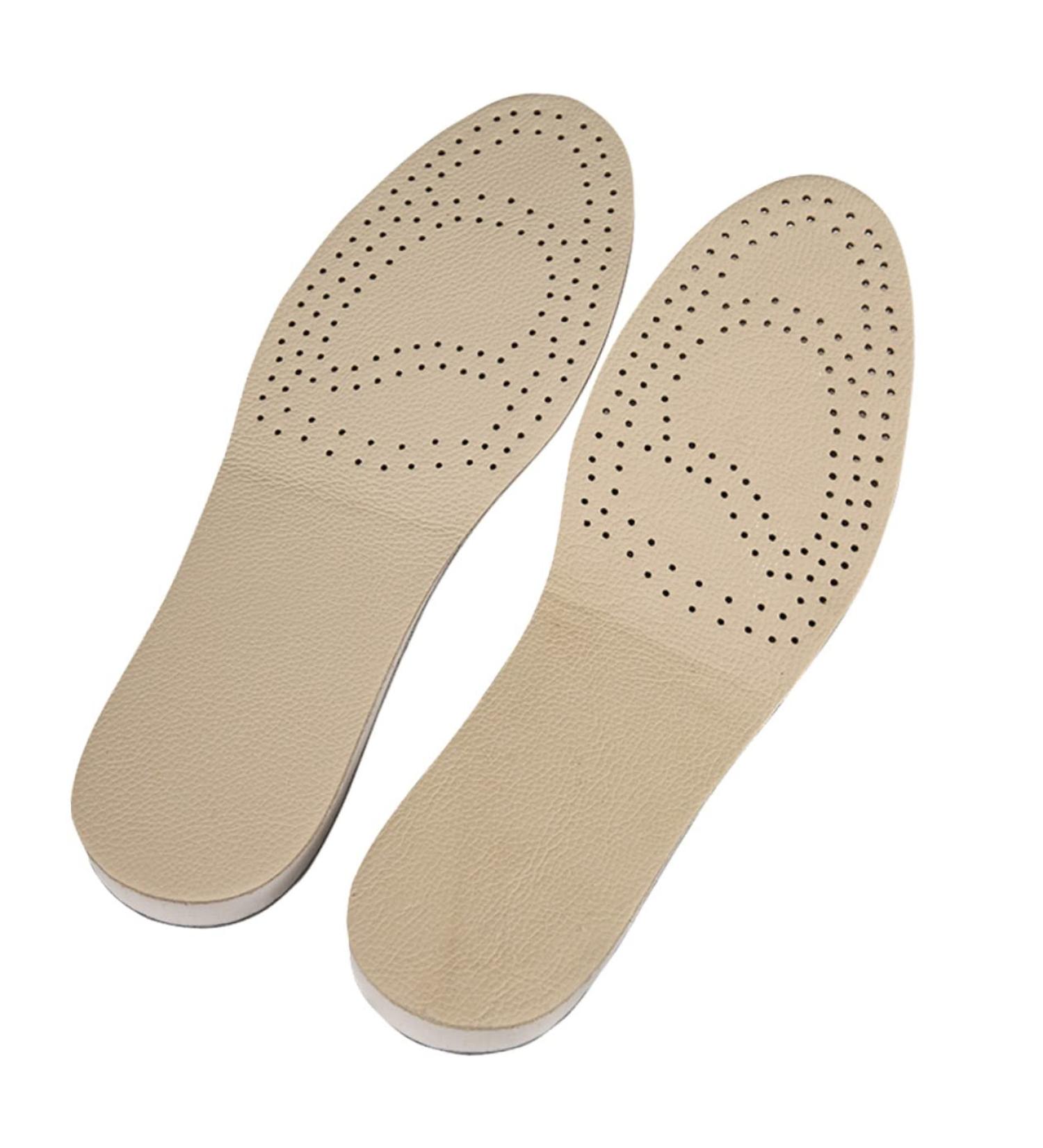 NOLITOY Height Lifting Shoe Inserts - Invisible Heel Lift Insoles for Increased Comfort & Style - Beige Size 7 - Ideal for Sports & Everyday Use - Buy Online on GoSupps.com