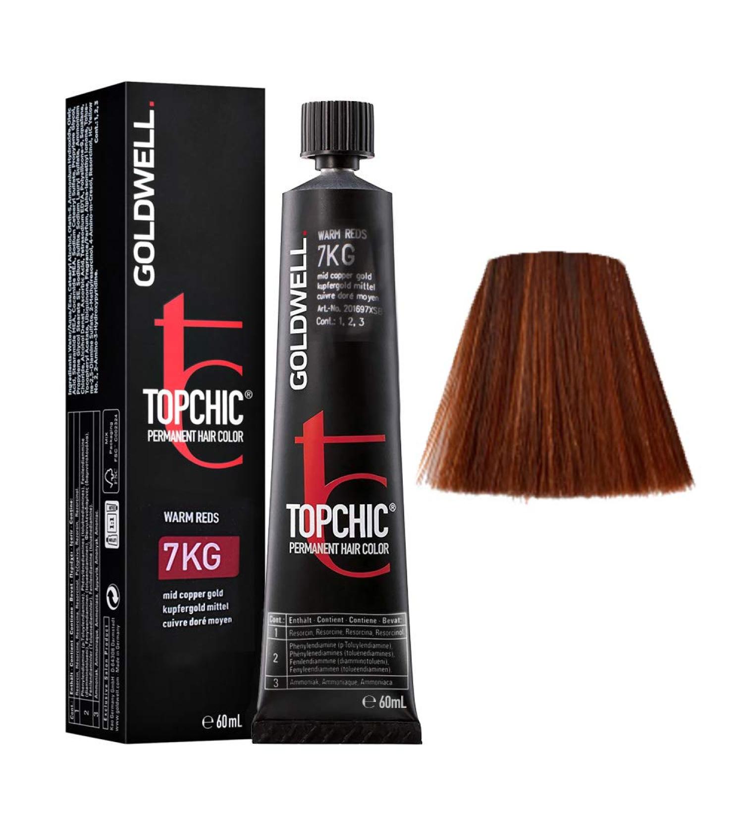 Goldwell Topchic Reds 7KG copper gold-medium 60ml