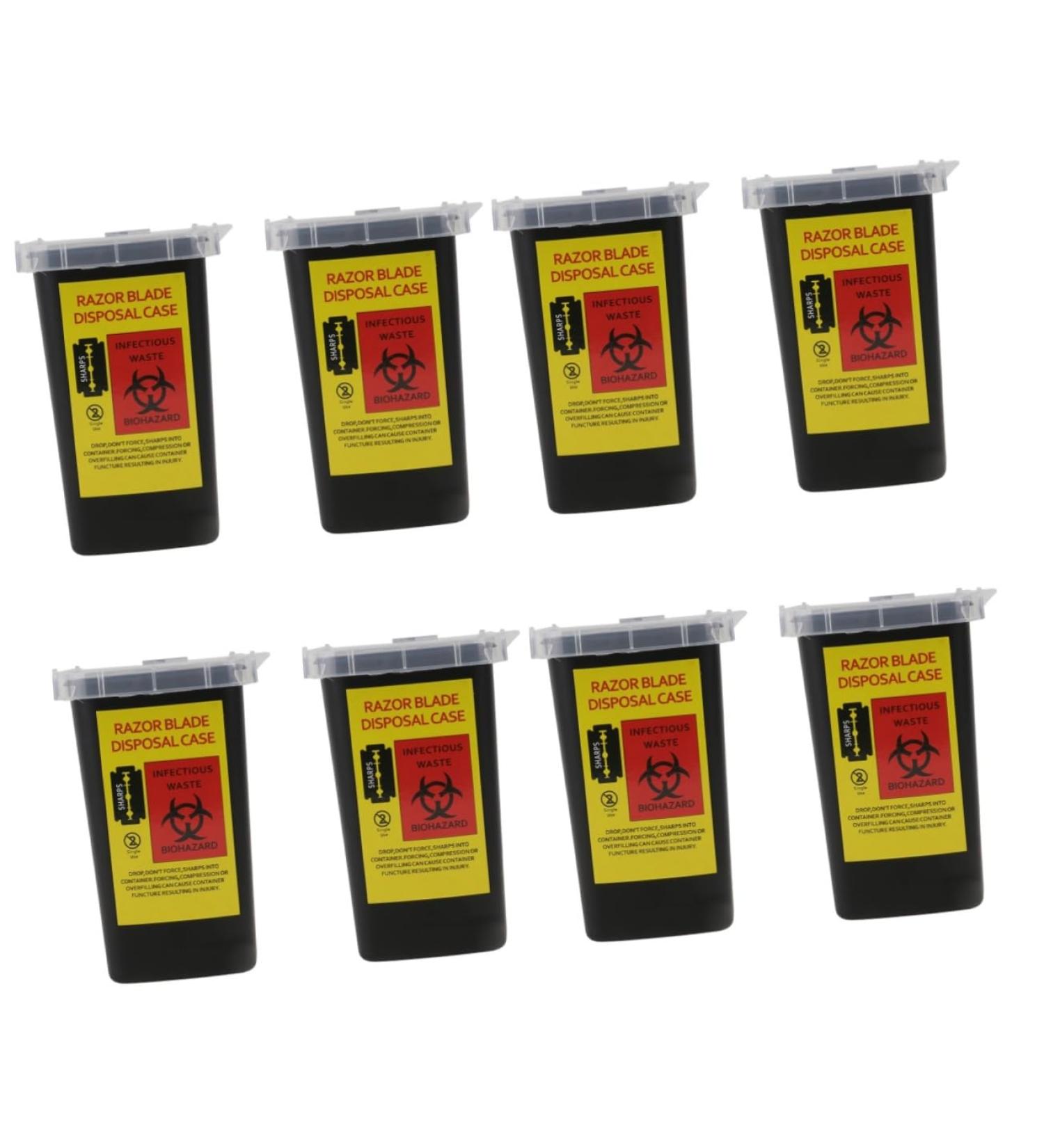 FOMIYES 8pcs Blade Storage Box | Tool Shell Container | Durable Mother of Pearl Plastic - International Shipping Available - Buy Online on GoSupps.com