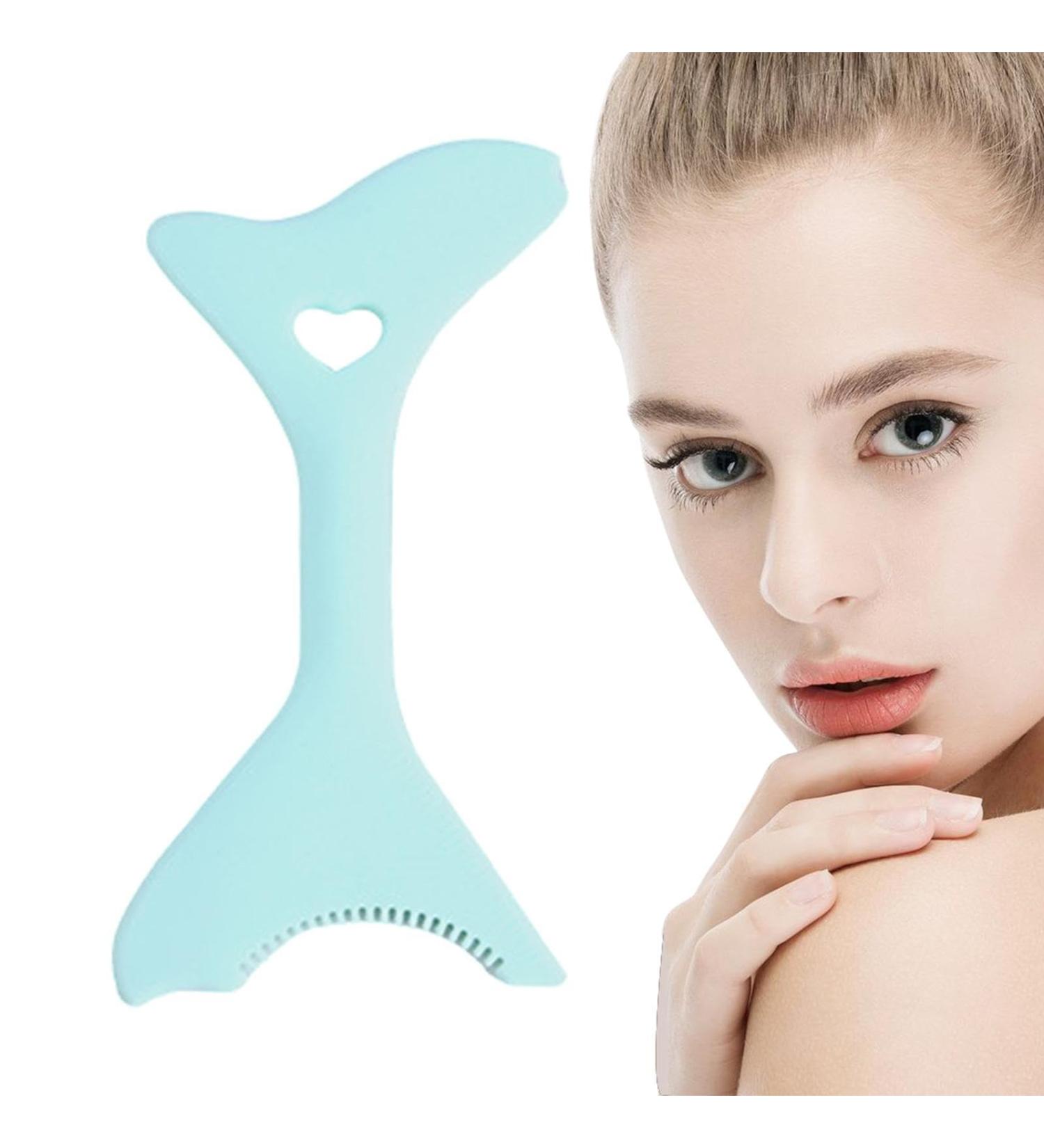Eyeliner Guide Tool Multifunctional Lightweight Portable Eyeliner Stencils Mascara Shield for Beginners Eyebrow Stencils for Winged Eyeliner Lashes Lip Liner Hixip Blue - Buy Online on GoSupps.com