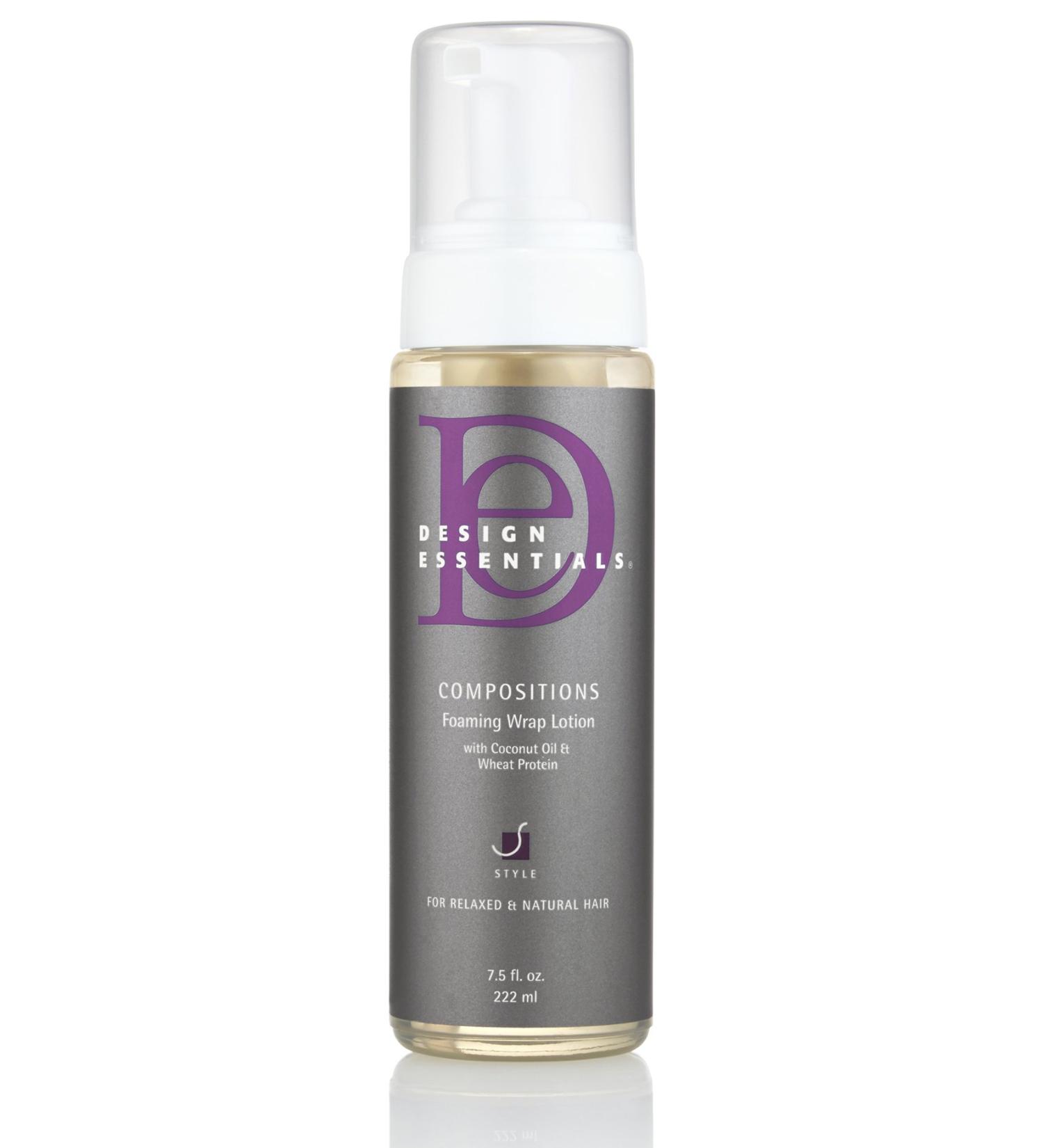 Design Essentials Compositions Foaming Wrap Lotion for Relaxed & Natural Hair 7.5 Ounce - Buy Online on GoSupps.com