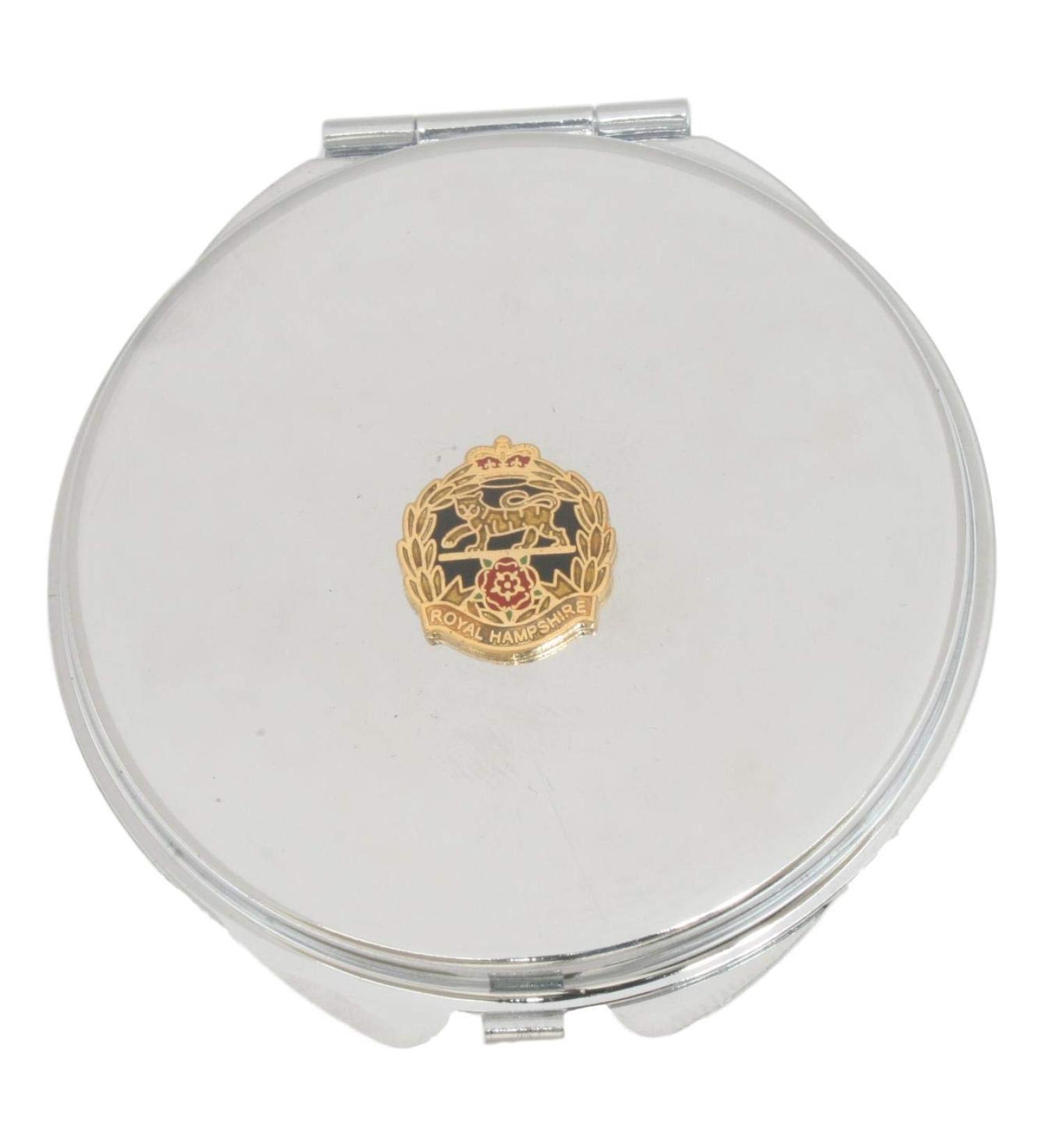 Royal Hampshire Compact Mirror Handbag Gift With Free Engraving ME63 - Buy Online on GoSupps.com