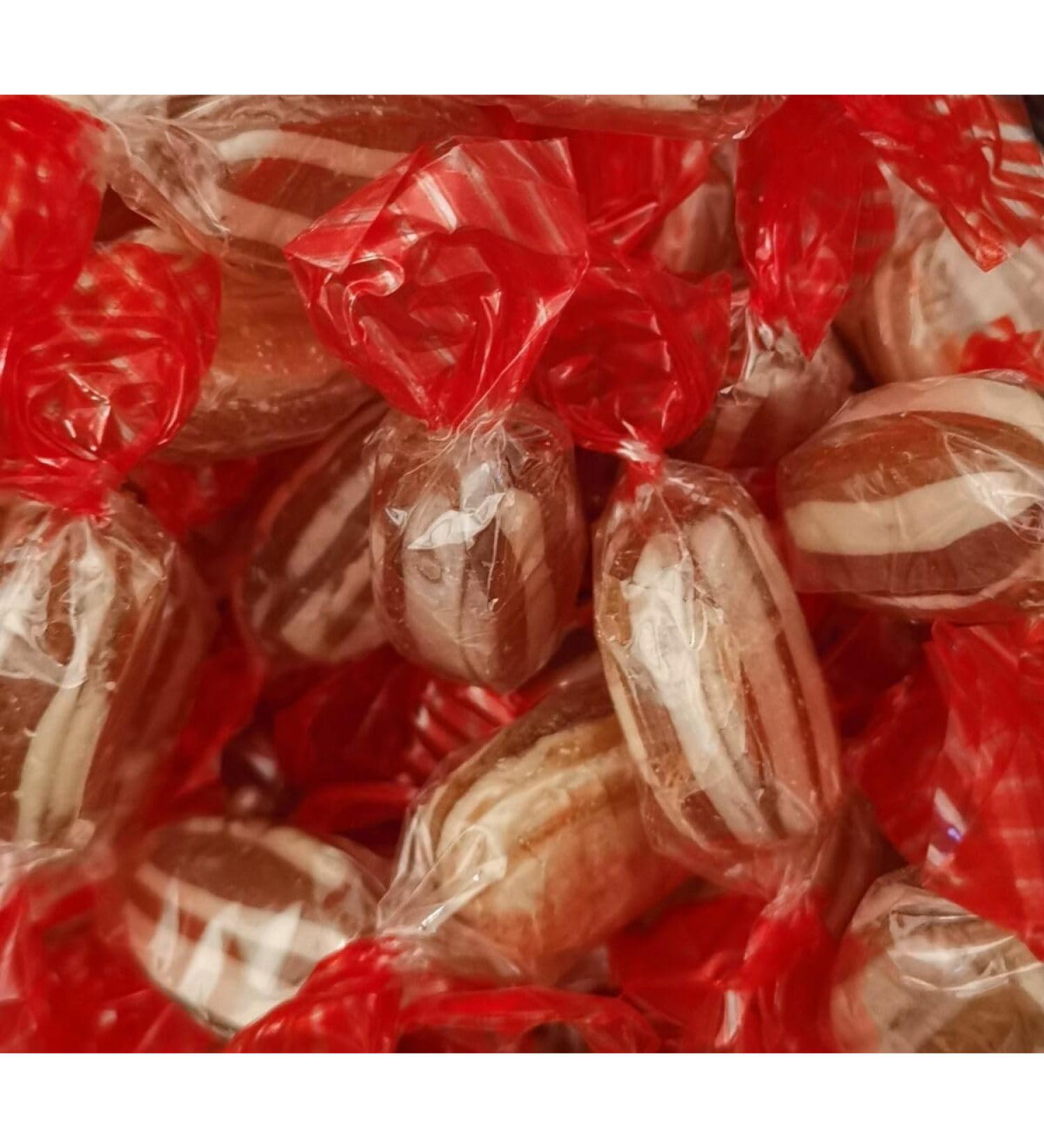 Sugar Free Mint Humbugs Sweets - Hard Boiled Traditional Sweets - 500g Pouch - Diabetic Sweets