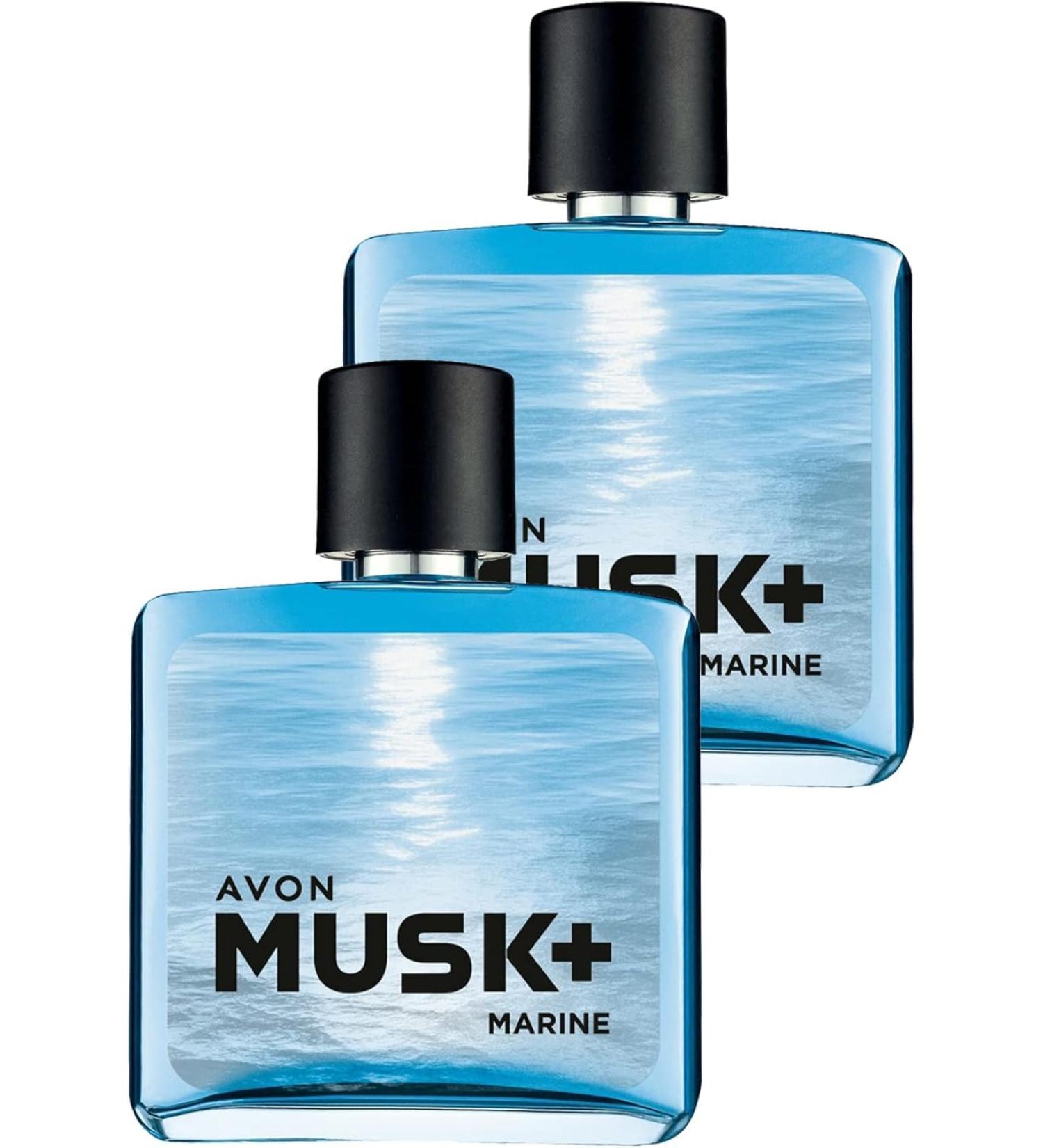 AVON Musk Marine Eau de Toilette Pack of 2 - Buy Online on GoSupps.com