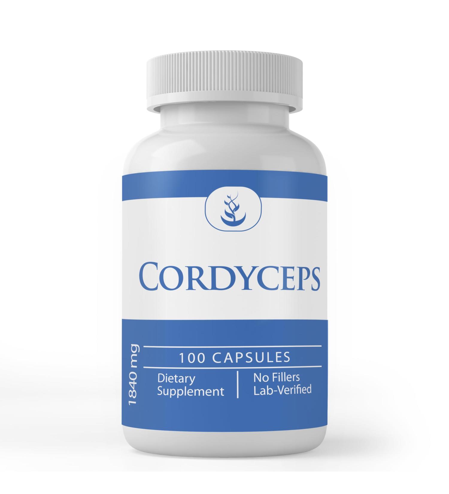 Pure Original Ingredients Cordyceps (100 Capsules) Always Pure No Additives Or Fillers Lab Verified 100 Count (Pack of 1) - Buy Online on GoSupps.com