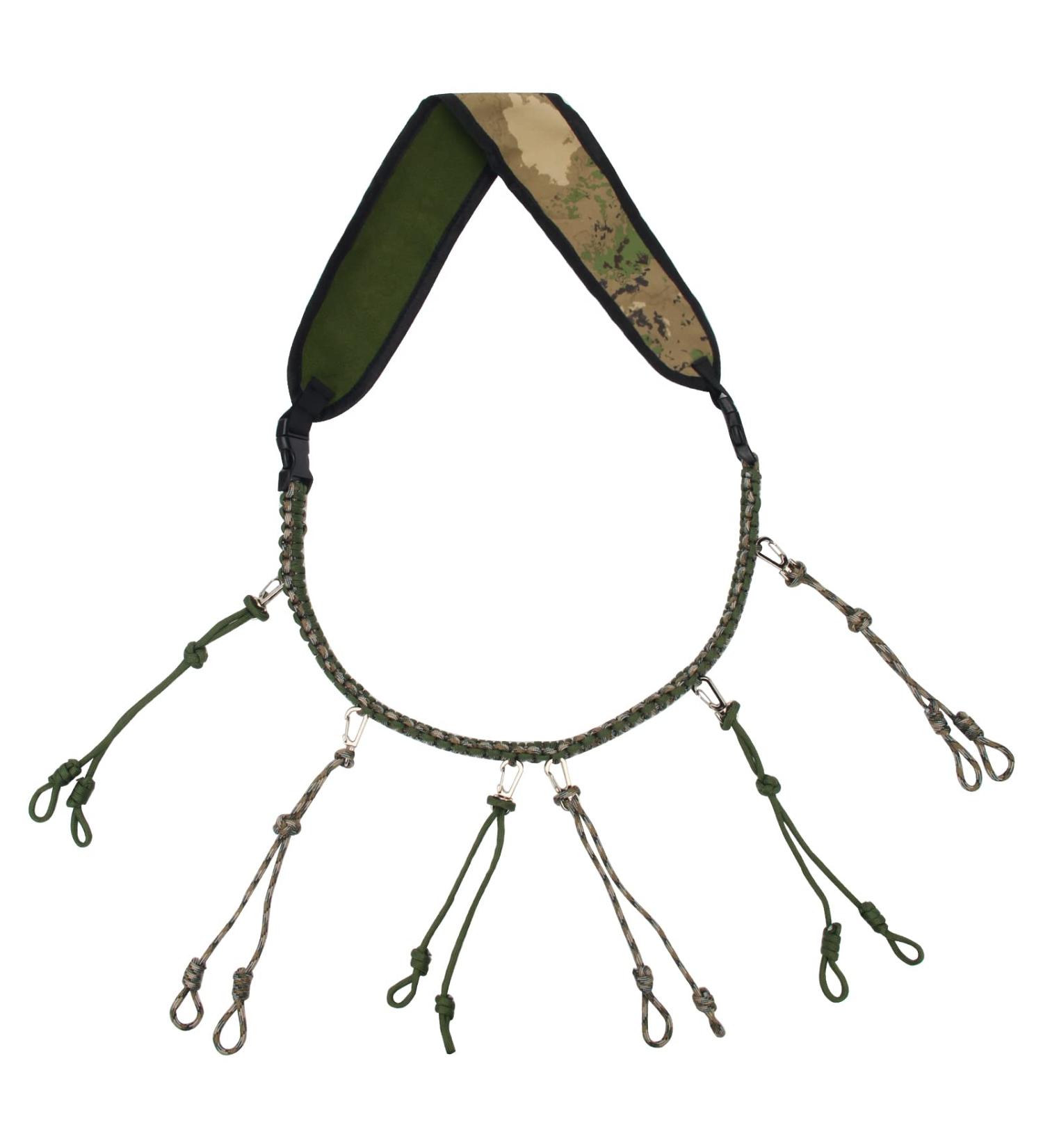 Adjustable Coolrunner Duck Call Lanyard for Hunting - Removable Paracord Loops for Duck, Pheasant, Waterfowl, Predator - Buy Online on GoSupps.com