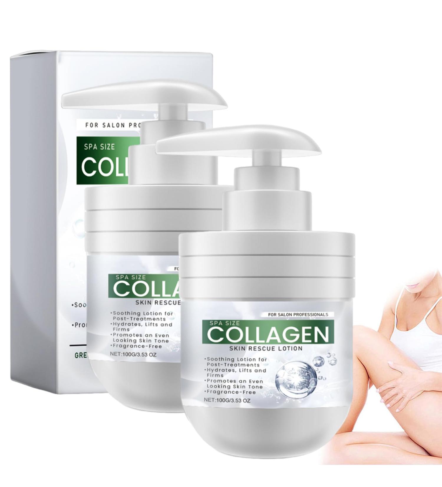 Luxelift Collagen Firming Body Cream Luxelift Skin Firming Youth Butter Firming Neck Lifting Firming Cream (2 Bottles) - Buy Online on GoSupps.com