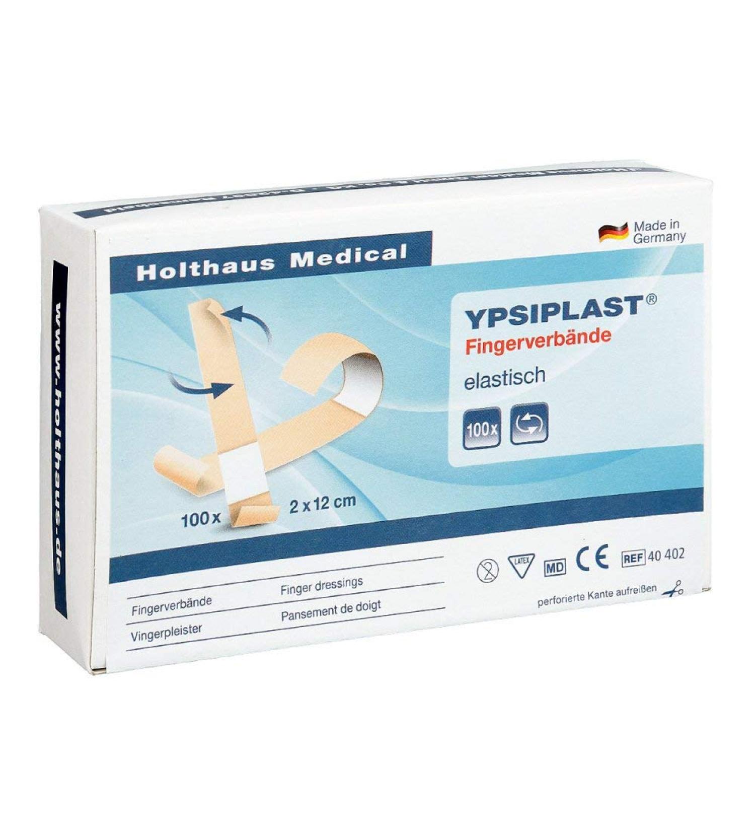 Holthaus Medical 40402 Ypsiplast Finger Bandage - 100 Pieces | Premium Quality International Shipping - Buy Online on GoSupps.com