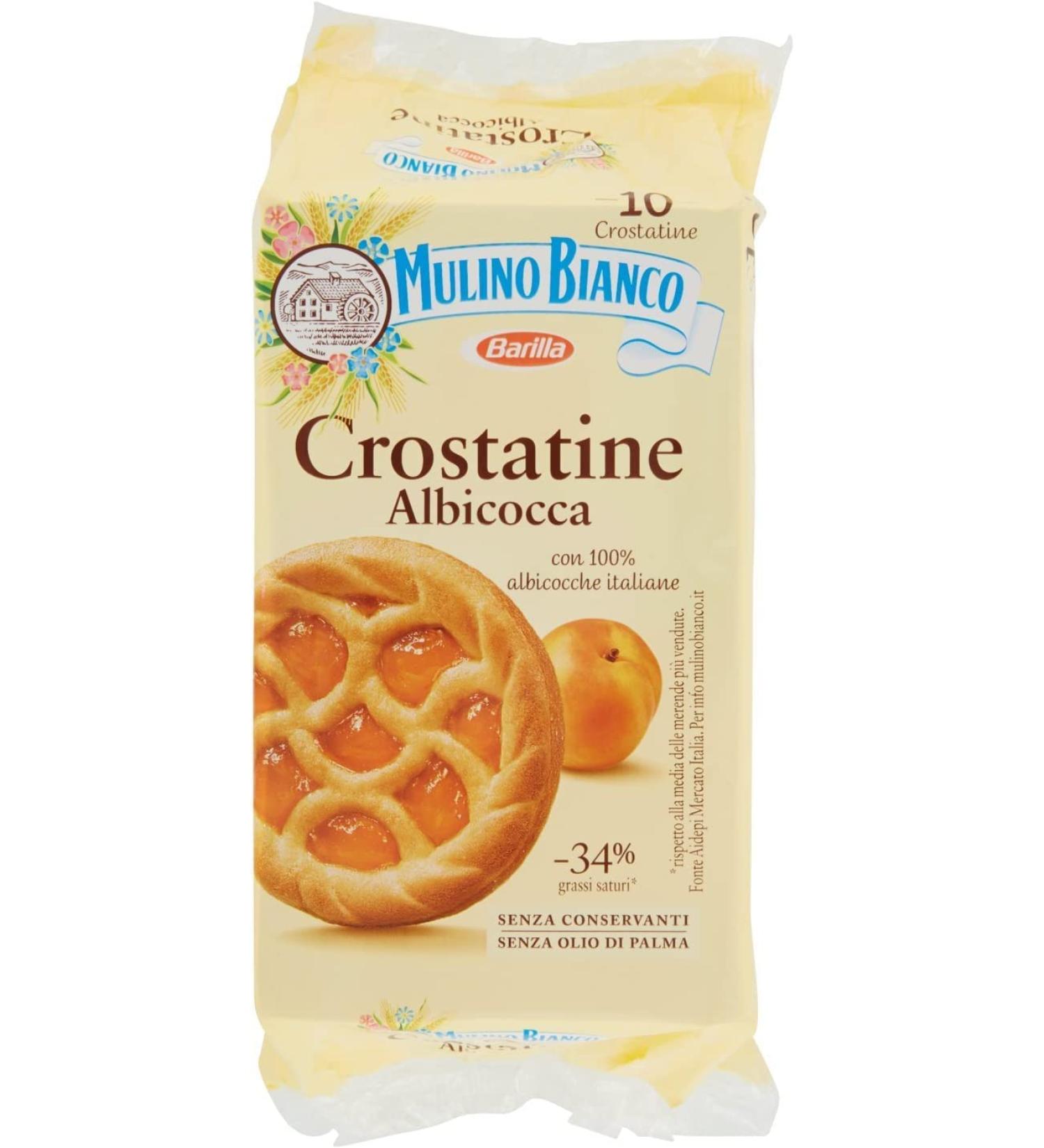 Mulino Bianco G teau Crostatina Apricot Biscuits brioche apricot 400 g Cookies - Buy Online on GoSupps.com