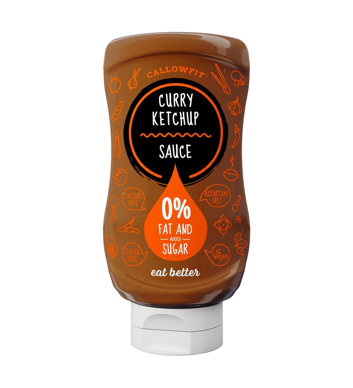 Callowfit Low Carb Sauce 0% Fat & Sugar - Diet Sauce (Smoky BBQ)
