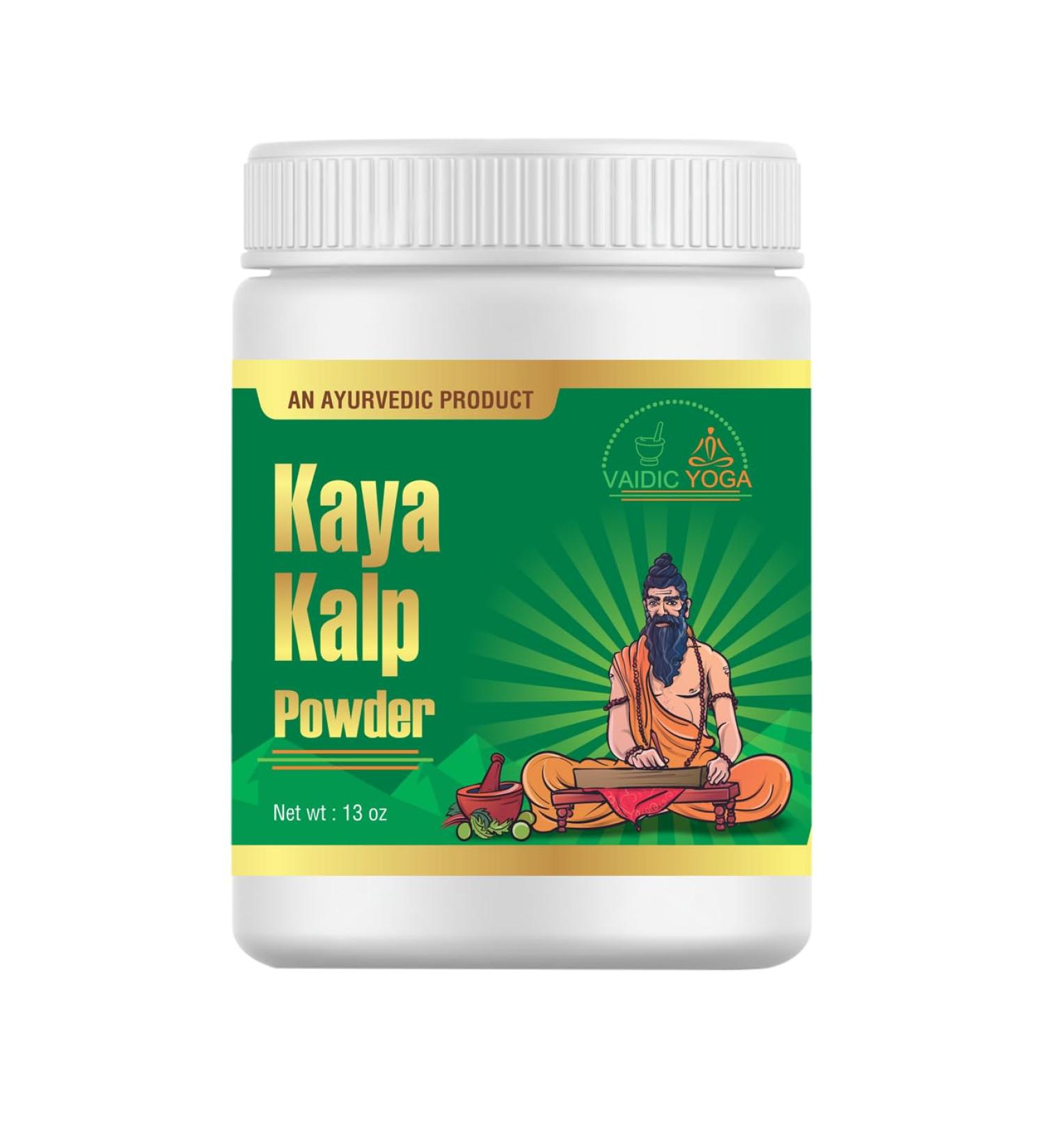 Vaidic Yoga Kaya Kalp Powder | Ayurvedic Herbal Wellness | Plant-Based Digestive & Daily Cleanse Support | Vegan | 4 oz (Pack of 1) - Buy Online on GoSupps.com