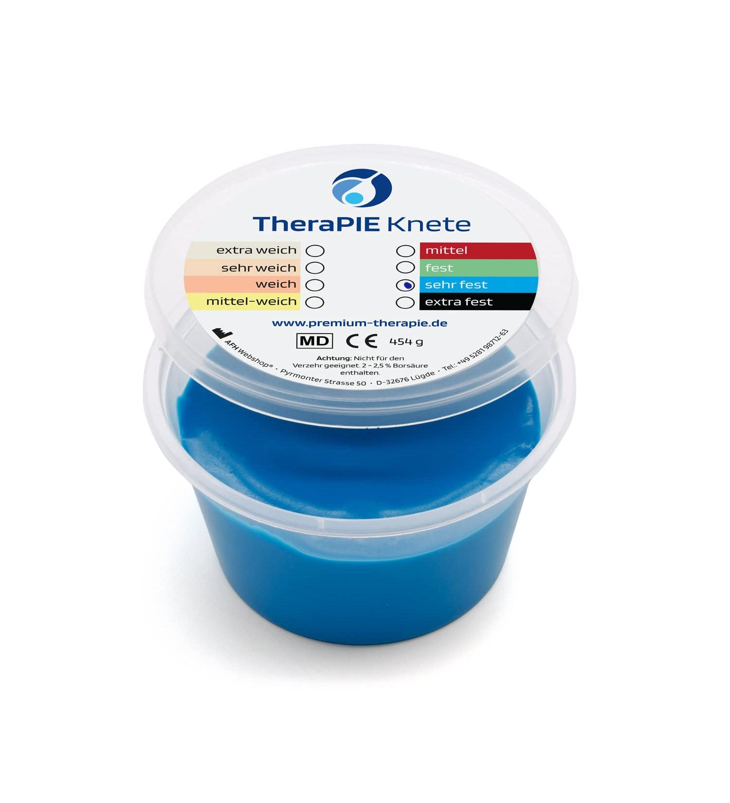 AFH-Webshop TheraPIE Putty 454g - Extra Firm Strength Therapy Putty in Uni Blue | 1lb - Buy Online on GoSupps.com
