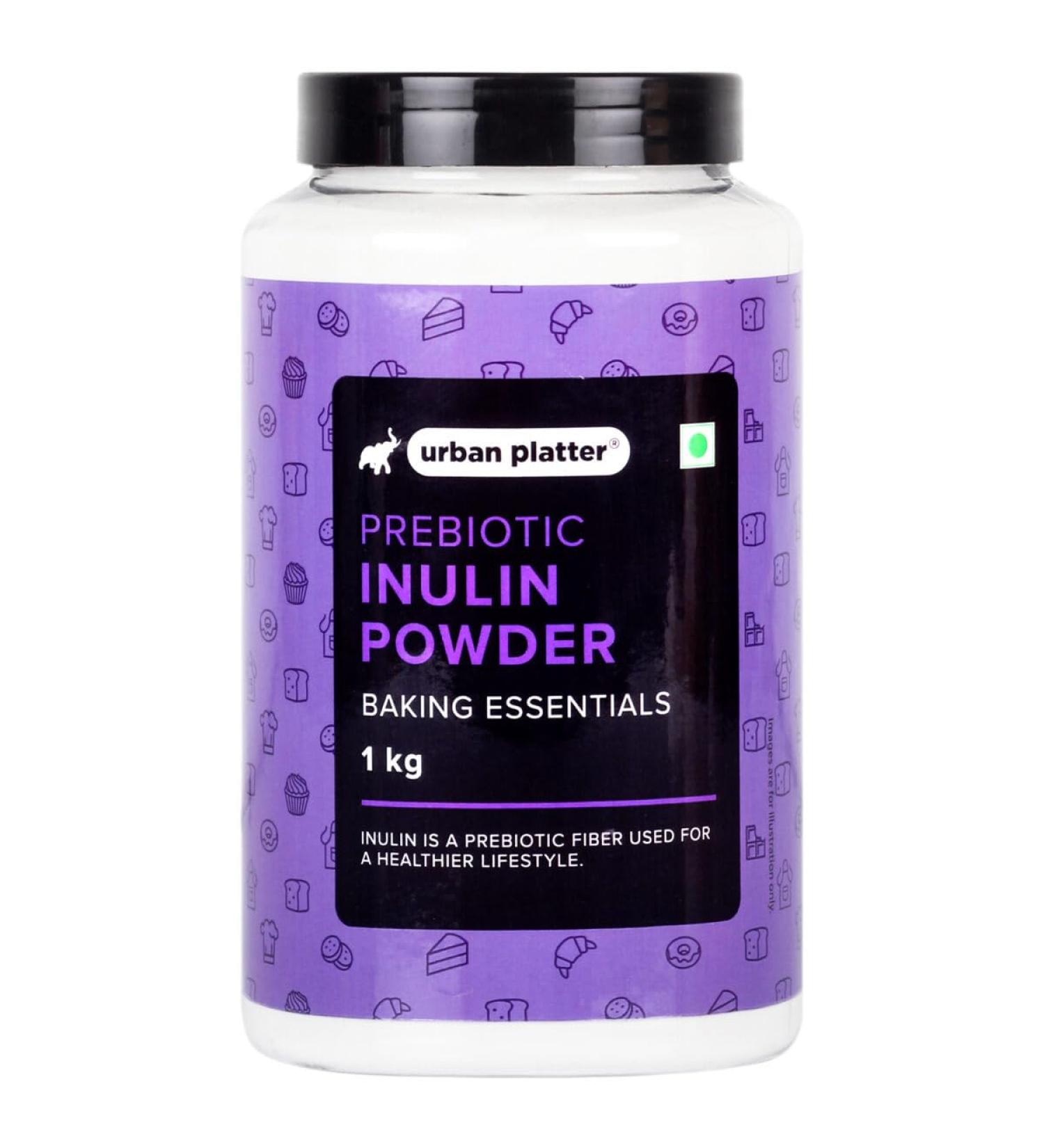 Urban Platter Inulin Powder 1Kg Fructo Oligo Saccharides Prebiotic & Rich in Fiber FOS  - Buy Online on GoSupps.com