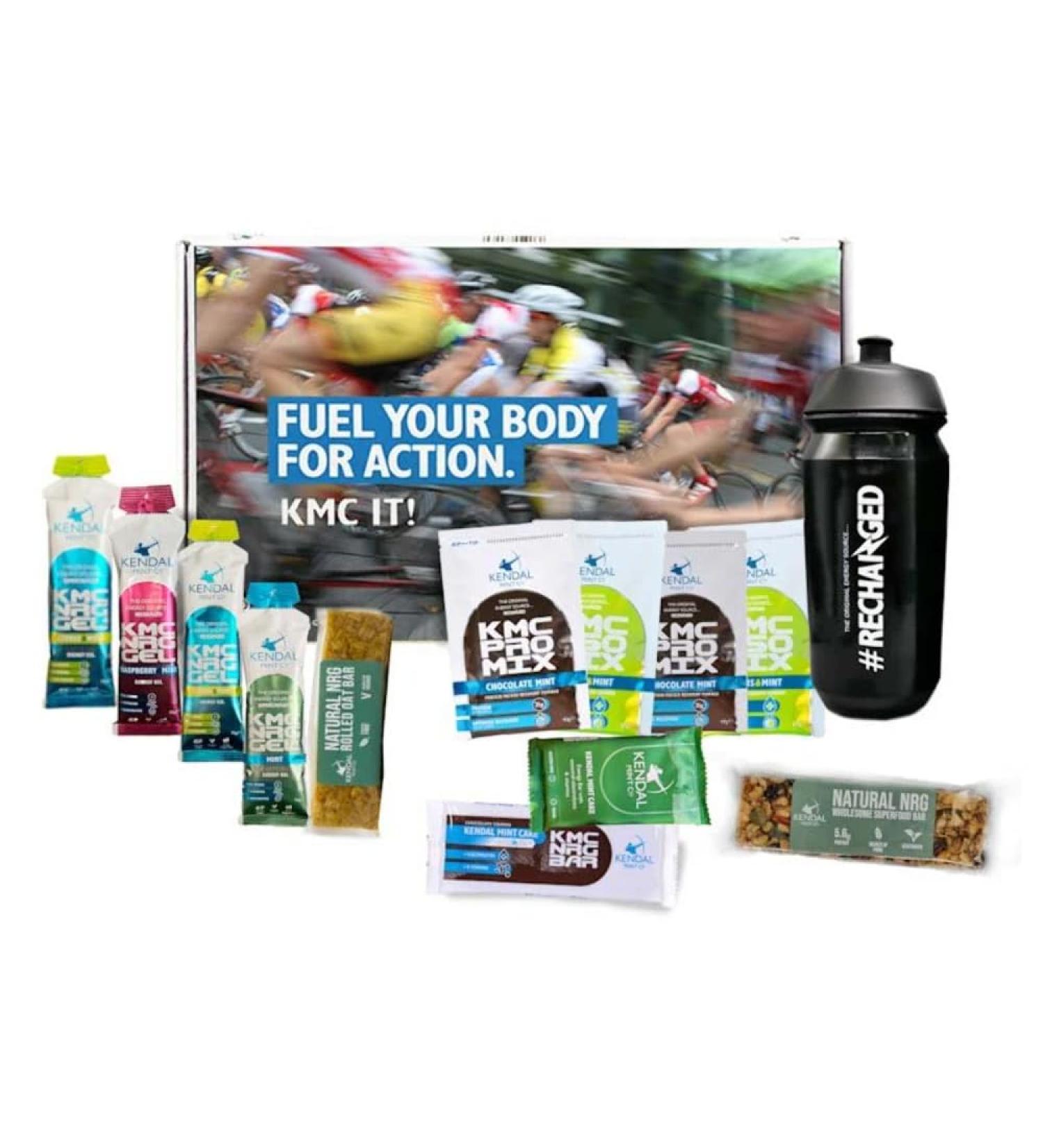  Kendal Mint Co. Cycle Nutrition Pack | Try the entire range | 13 products including energy bars energy gels isotonic mix and recovery mix | Subject to change (13 - Buy Online on GoSupps.com