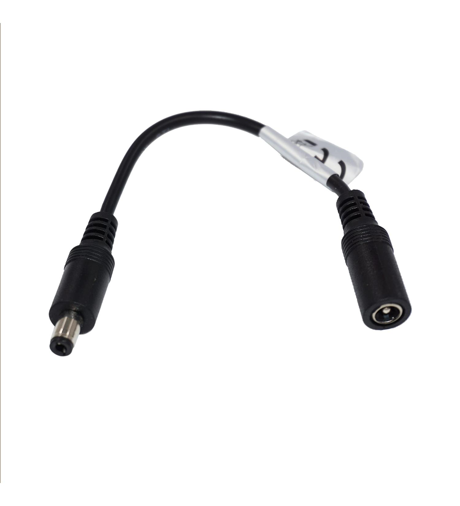 Adapter hollow plug for Vario Matte 5.5/2.1 w hollow coupling to 5.5/2.5 m hollow plug