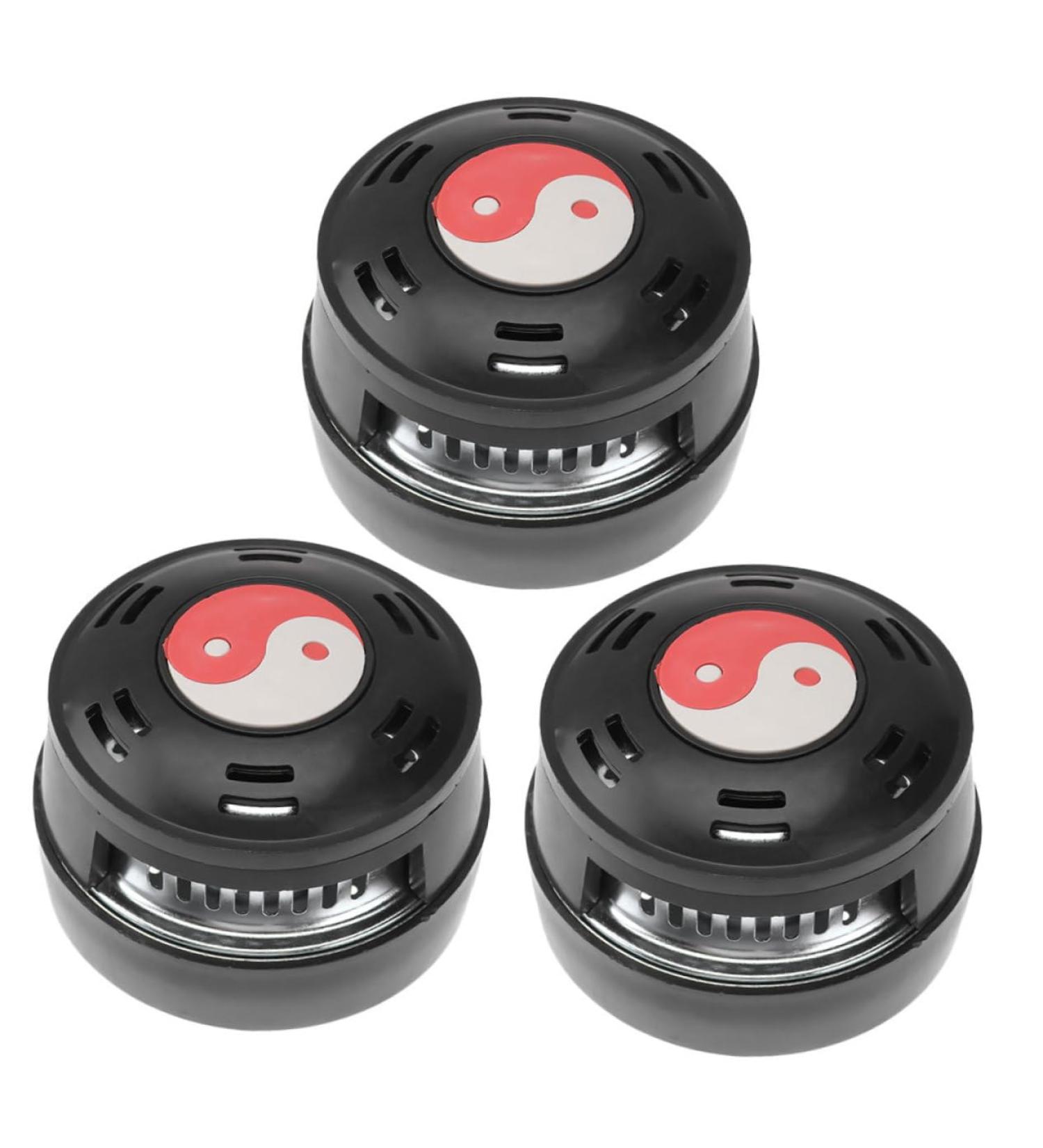 OHPHCALL 3pcs Box Moxibustion Box Incense Burner Moxibustion Burner Candle Aroma Diffuser Moxibustion Tanks Metal Holder Adjustable Stand Tool Stand Body Moxibustion Pot Aromatic Abs - Buy Online on GoSupps.com