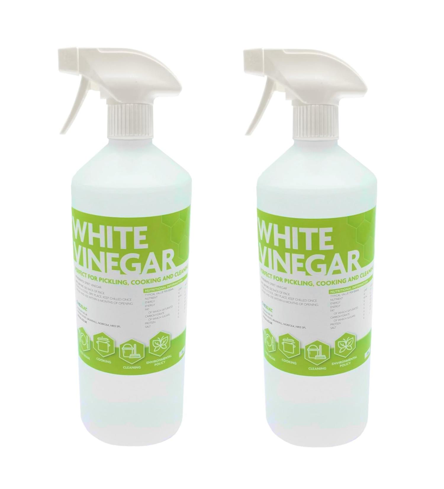 Hexeal WHITE VINEGAR | 2L Spray | Food Grade Suitable for Cleaning Baking Cooking & Pickling - Buy Online on GoSupps.com