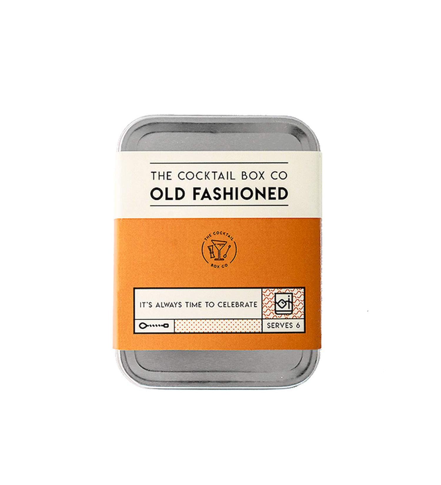 Old Fashioned Cocktail Kit - Premium Travel Mixology Set with Muddler, Sugar Cubes, and Bitters | The Cocktail Box Co. Old Fashioned Bar Kit - Buy Online on GoSupps.com