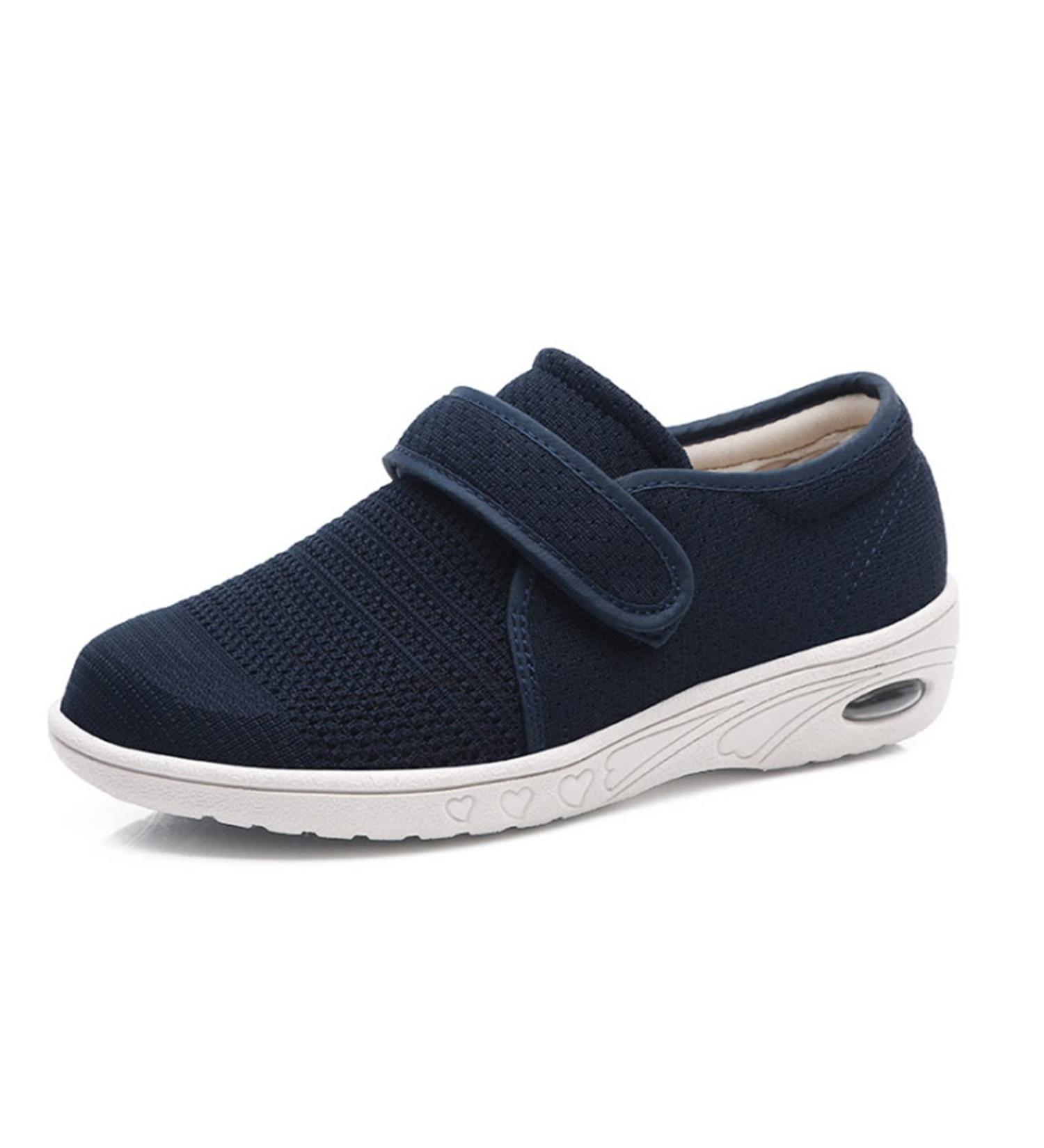 Yytcsjz Diabetic Shoes for Elderly Man | Adjustable Closure Toe Swollen Feet Shoe | Comfortable, Lightweight, and Stylish | Perfect Gift for Parents | Blue, 22.5CM - Buy Online on GoSupps.com