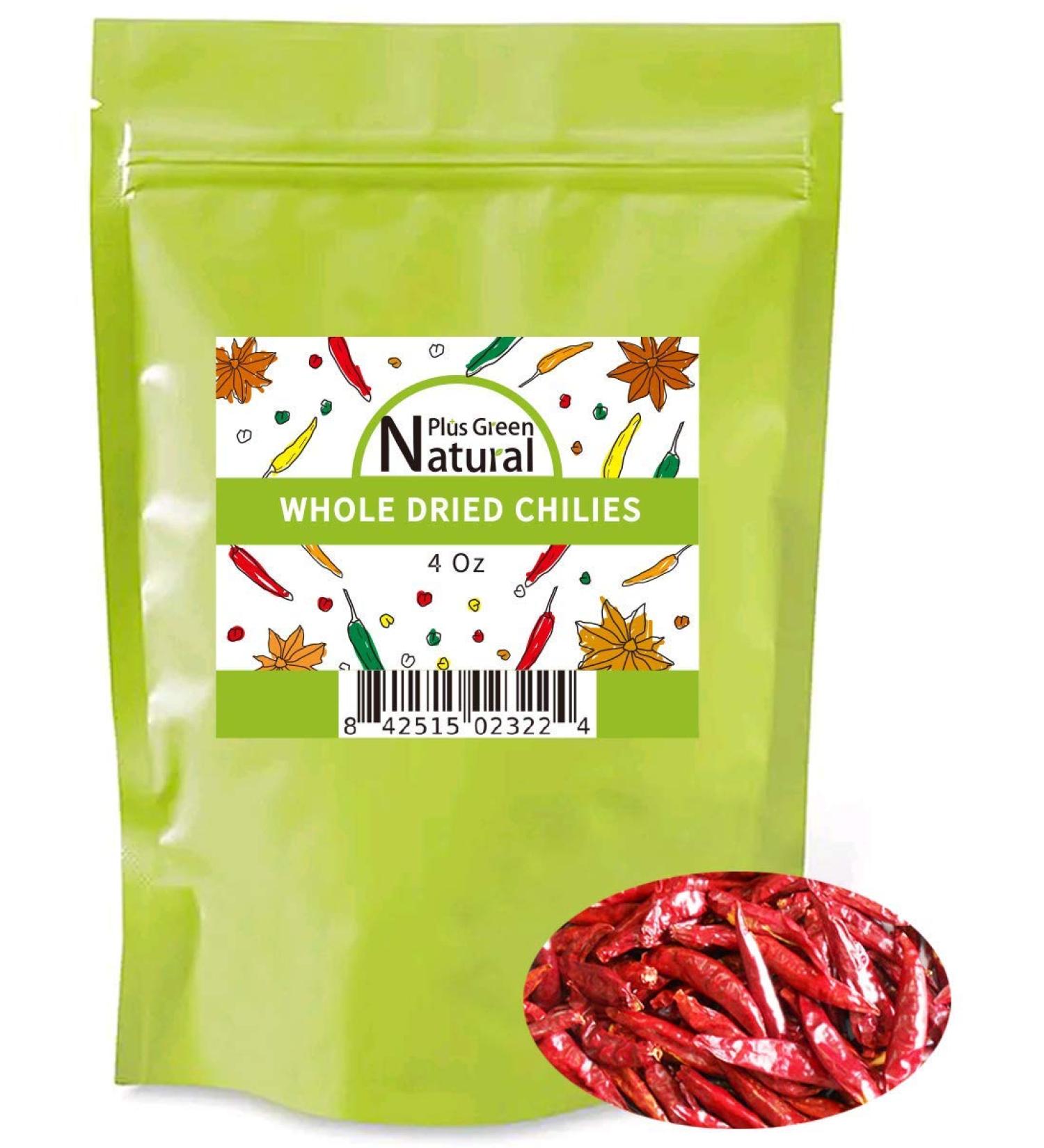 Dried Sichuan Chili Peppers - 4 oz Mild Red Chilies for Mexican, Chinese, Thai Dishes - Premium Szechuan for Chili Oil, Paste, Sauce - Mild Hot (1 Pack) - Buy Online on GoSupps.com