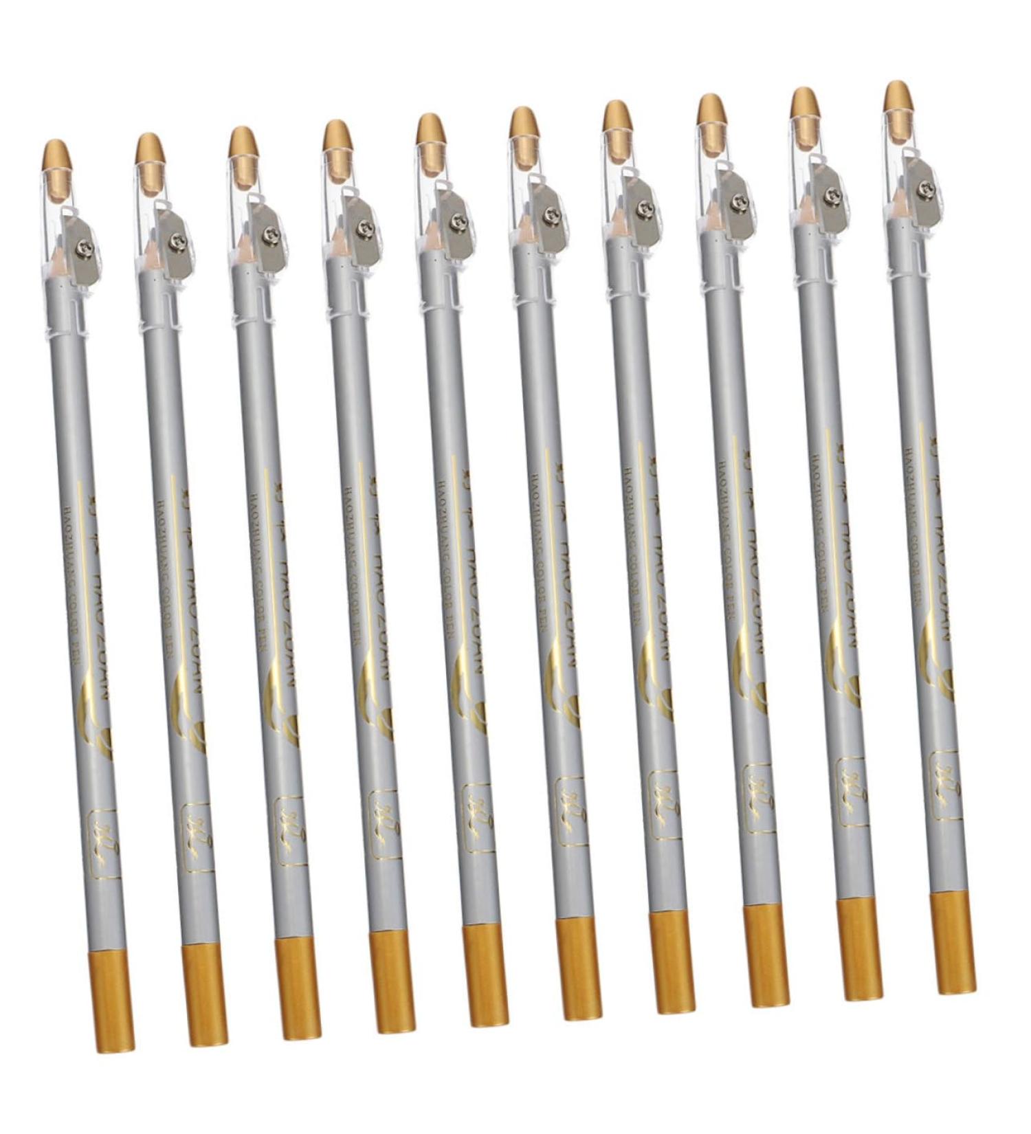 Gogogmee 10pcs Pencil Sharpener Eyebrow Pencil Gadgets Highlighter Eye Liner Pen Makeup Eyebrow Pencils - Buy Online on GoSupps.com