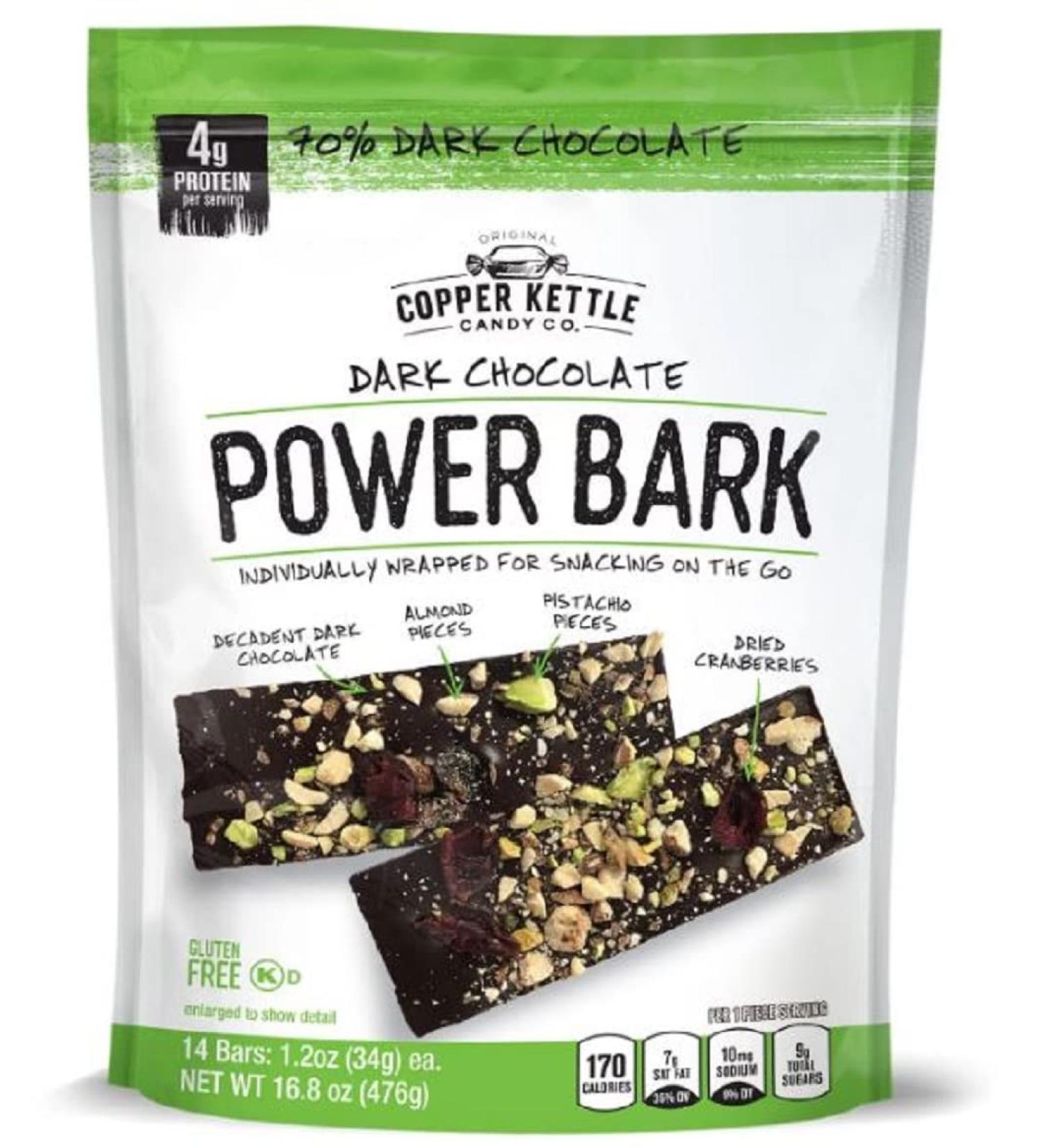 Dark Chocolate Copper Kettle Candy Power Bark - 6.8 oz, 14 ct | 14 Pack - Buy Online on GoSupps.com
