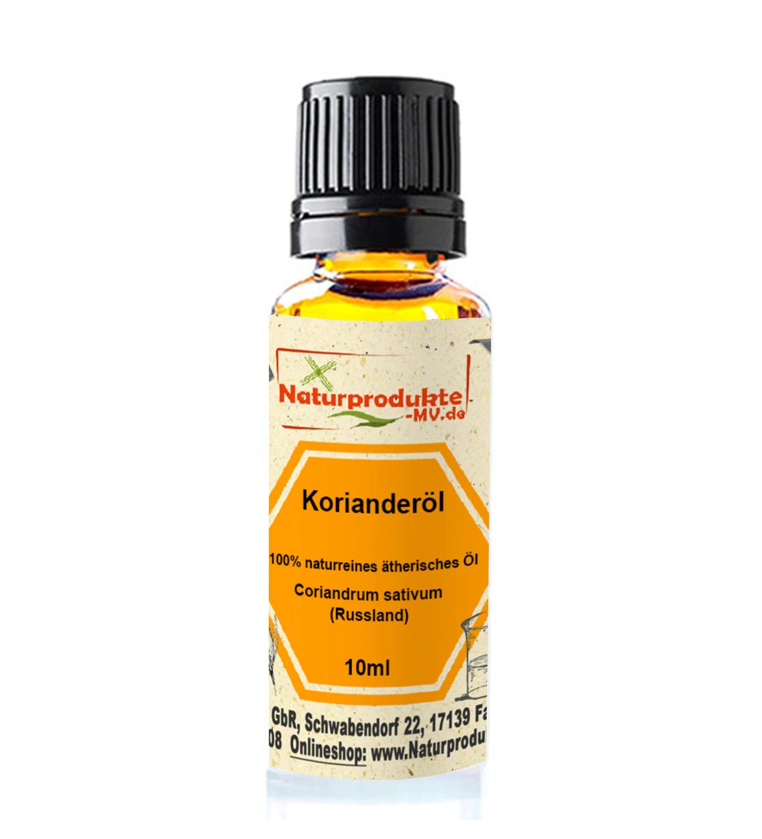 Coriander oil (10 ml) pure essential coriander oil Coriander
