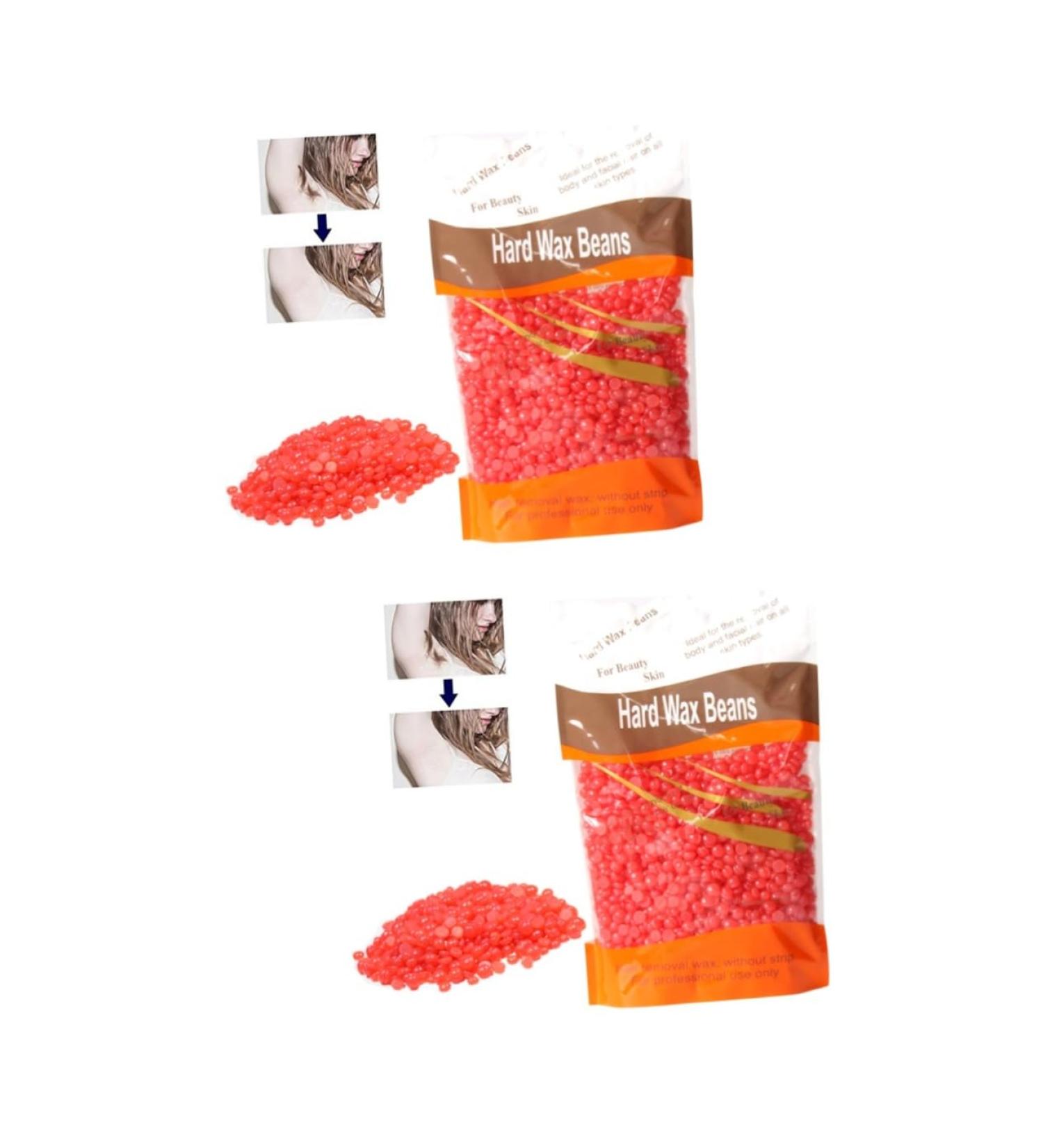 Beavorty 2-in-1 Bikini Hair Removal Kit | Pearl Hard Wax Beans & Lip Gloss Set for Smooth Skin - Buy Online on GoSupps.com