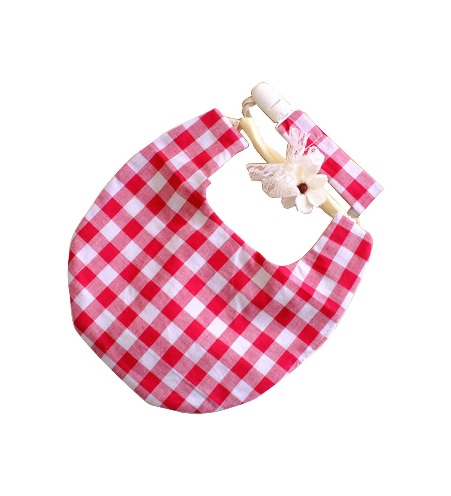 Newwyt 3-Part Baby Headband & Bib Set | Flower Pattern Saliva Cloth with Pacifier Clip | Cotton Hair Band for Boys & Girls - Buy Online on GoSupps.com