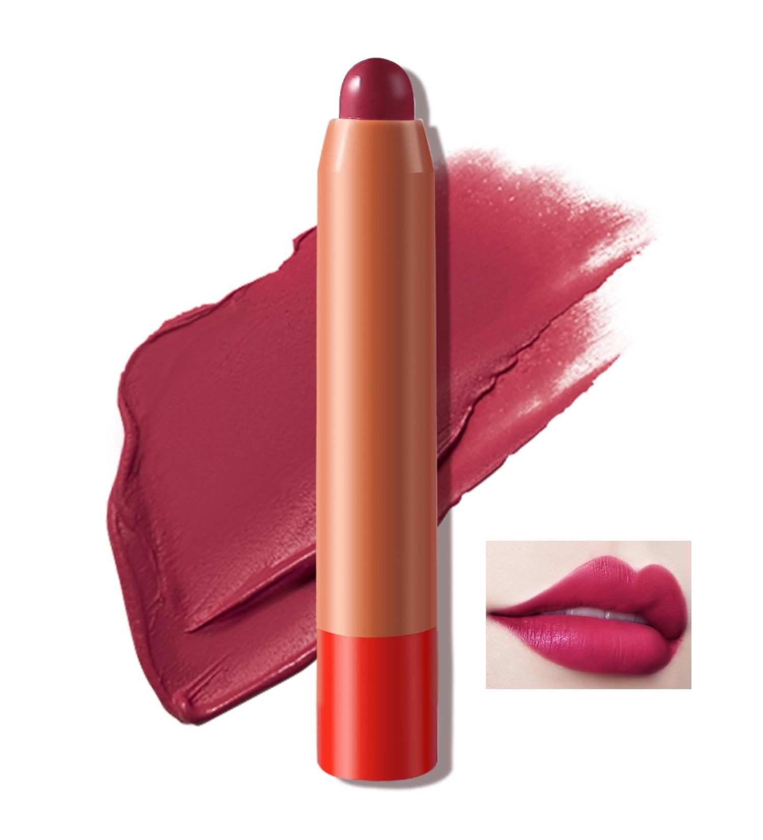 Shop Velvet Matte Lip Stain - High Pigment Creamy & Moisturizing Lip Color | Waterproof Longwear Lip Gloss & No Smudge Lip Crayon for Women - Buy Online on GoSupps.com