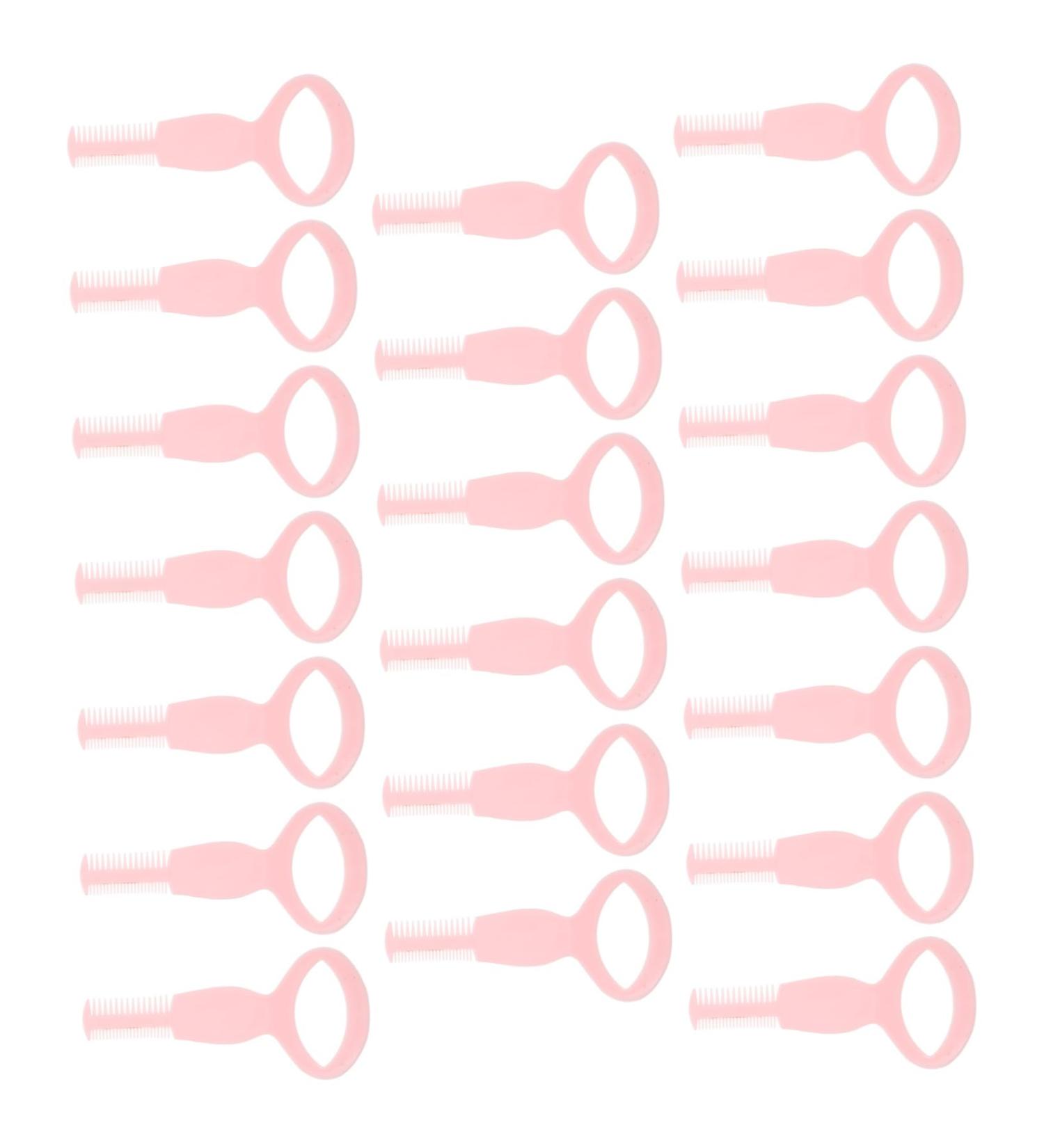 Beavorty 20pcs Eyelash Comb Card Makeup Mascara Lash Tools Eyelash Tool Applicator Mascara Guard Eye Brow - Buy Online on GoSupps.com