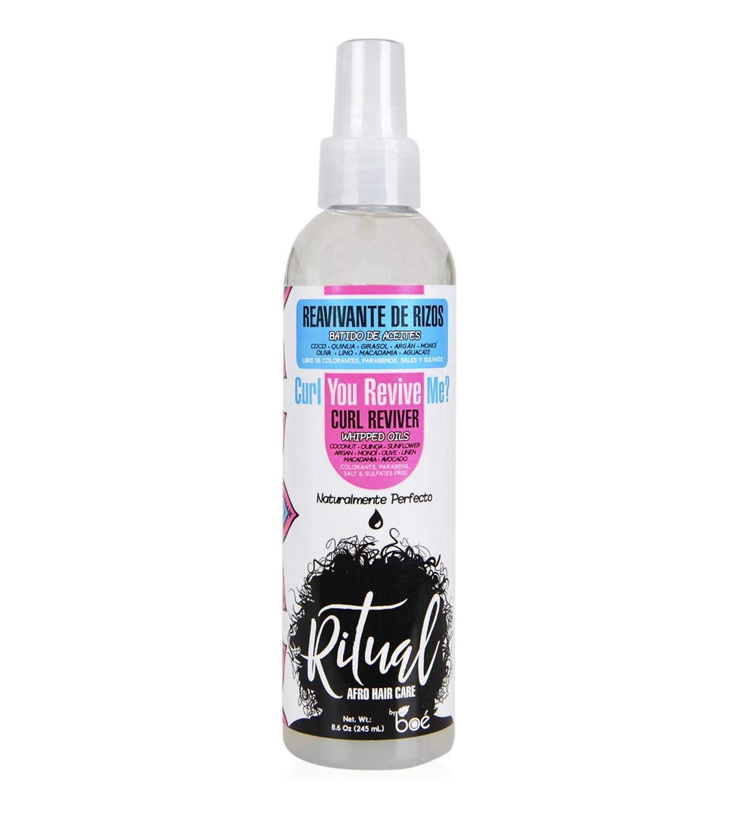 Boe Ritual Afro Hair Care Curl Reviver With Coloranrs 8.6 Oz - Buy Online on GoSupps.com