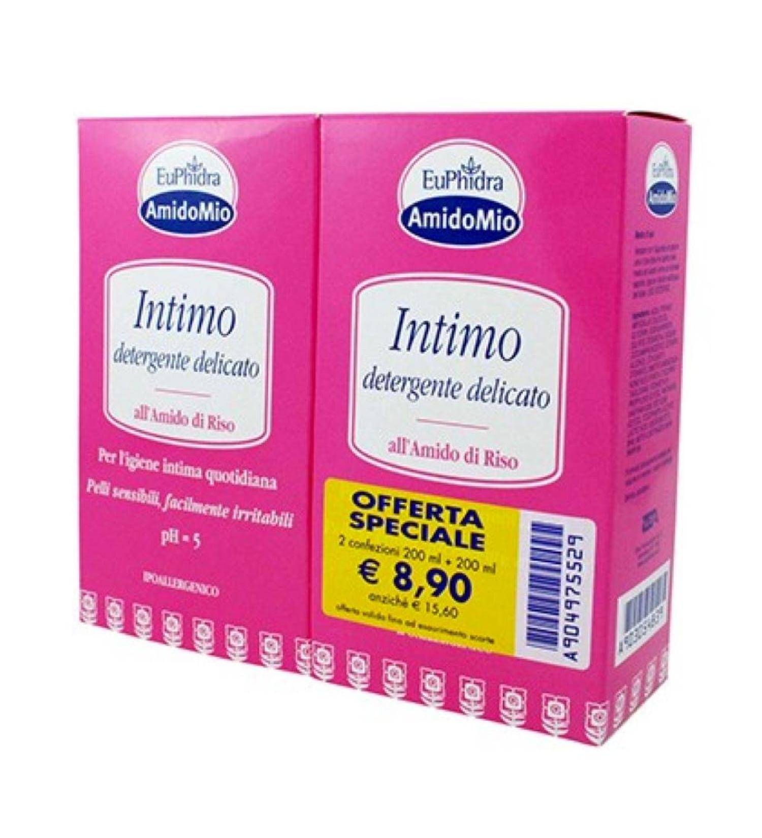 EUPHIDRA SC INTIMATE DETERGENT 200 + 200 ML