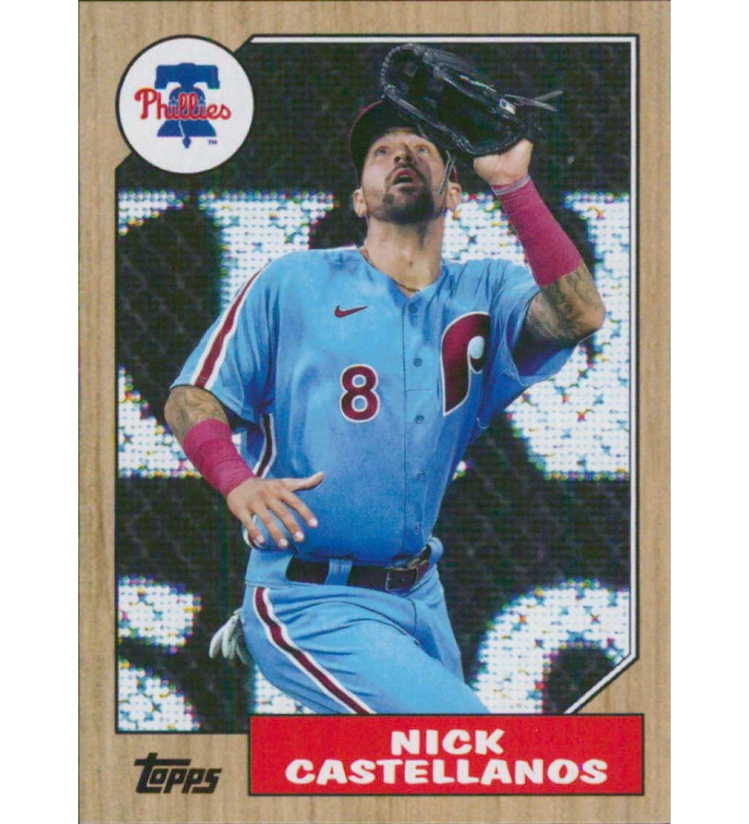 2022 Topps Archives #273 Nick Castellanos 1987 Topps NM-MT Philadelphia Phillies Baseball