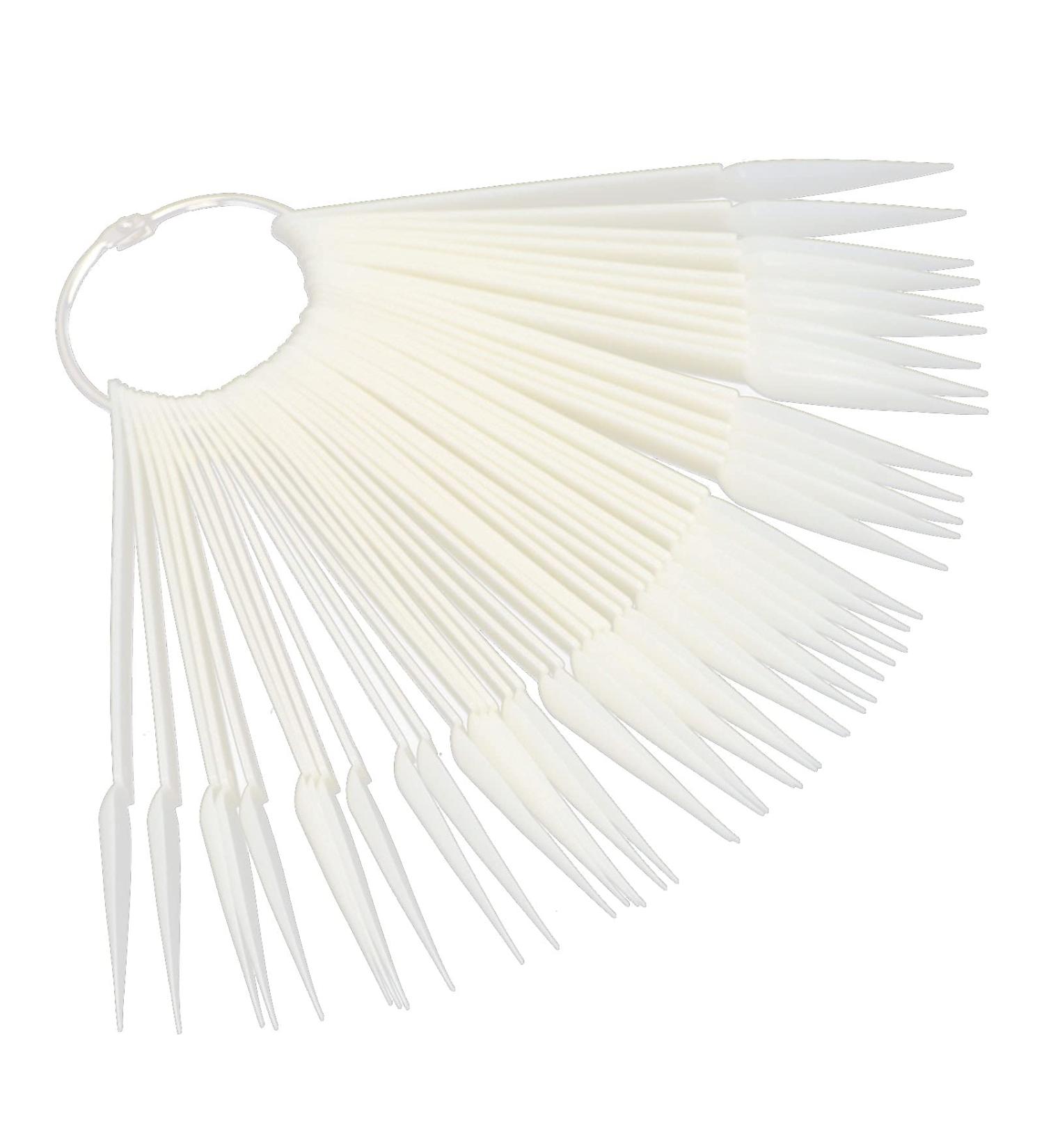 Nail Art Sticks 50 Pieces Nail Display Sticks for Professional Nail Salon (Self Color) - Buy Online on GoSupps.com